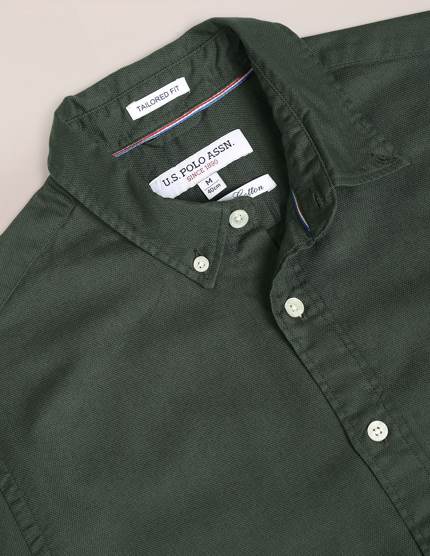 Premium Cotton Solid Shirt - Image 2