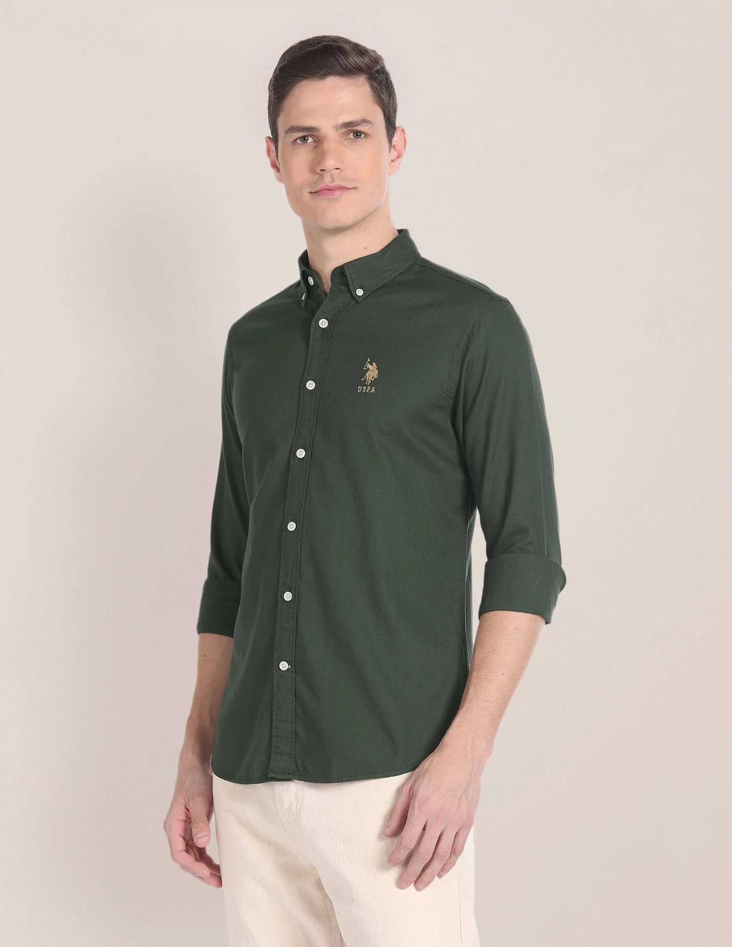 Premium Cotton Solid Shirt - Image 4