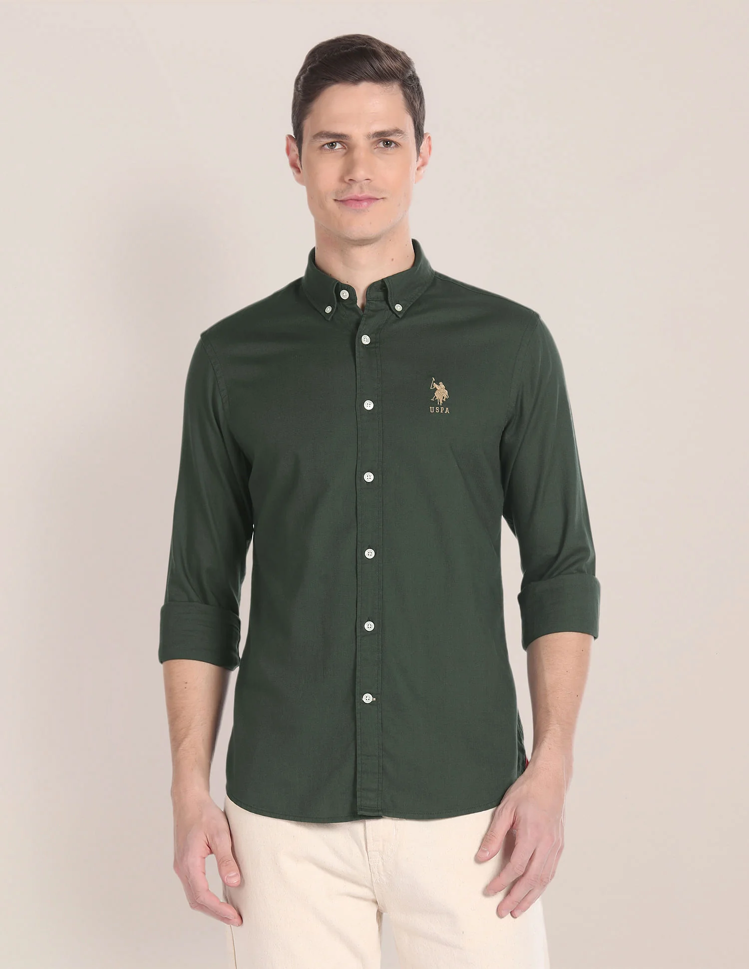 Premium Cotton Solid Shirt - Image 6