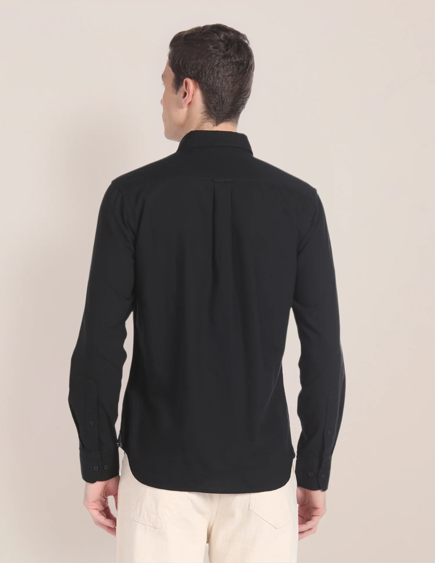 Premium Cotton Solid Shirt - Image 5
