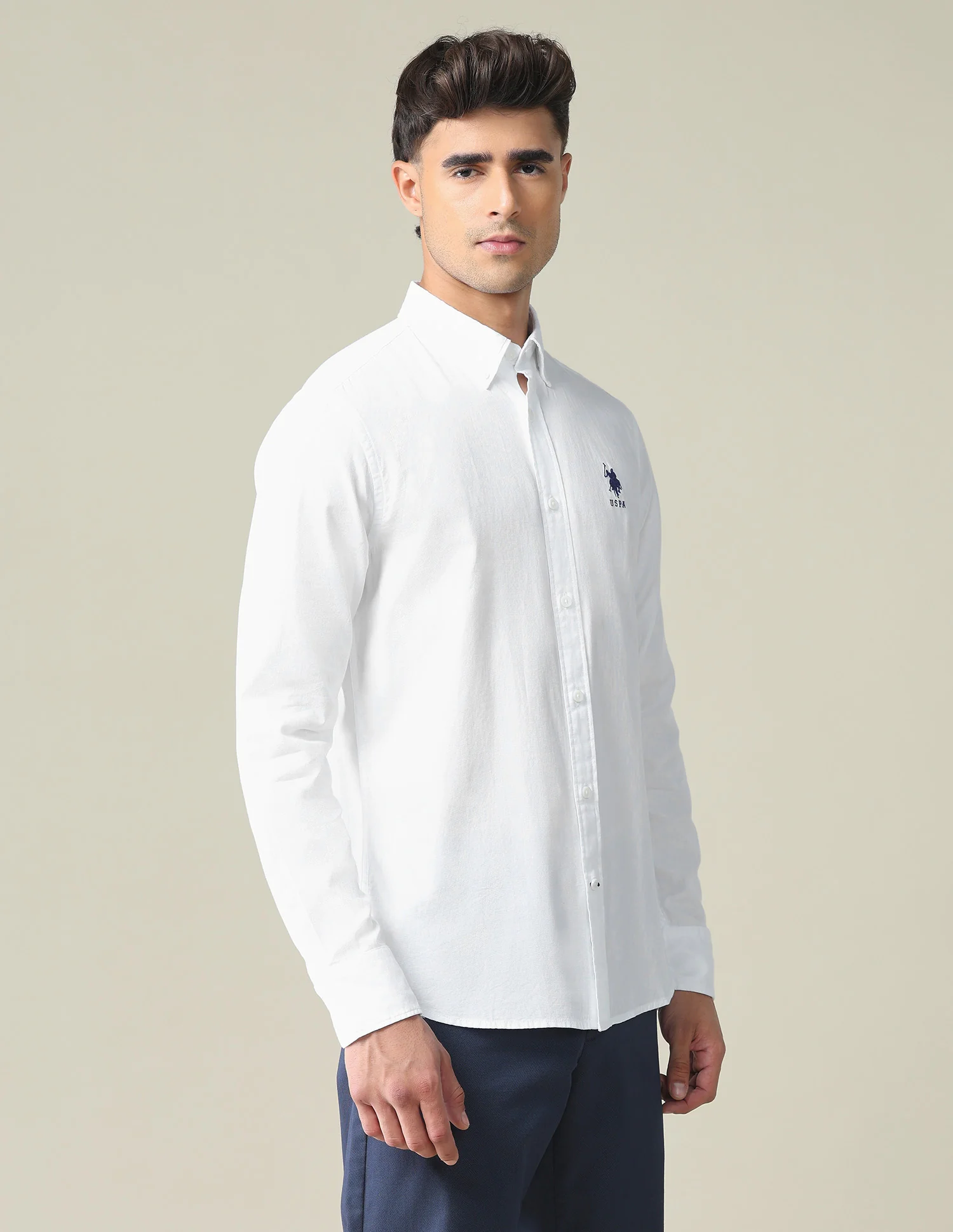 Premium Cotton Solid Formal Shirt - Image 4