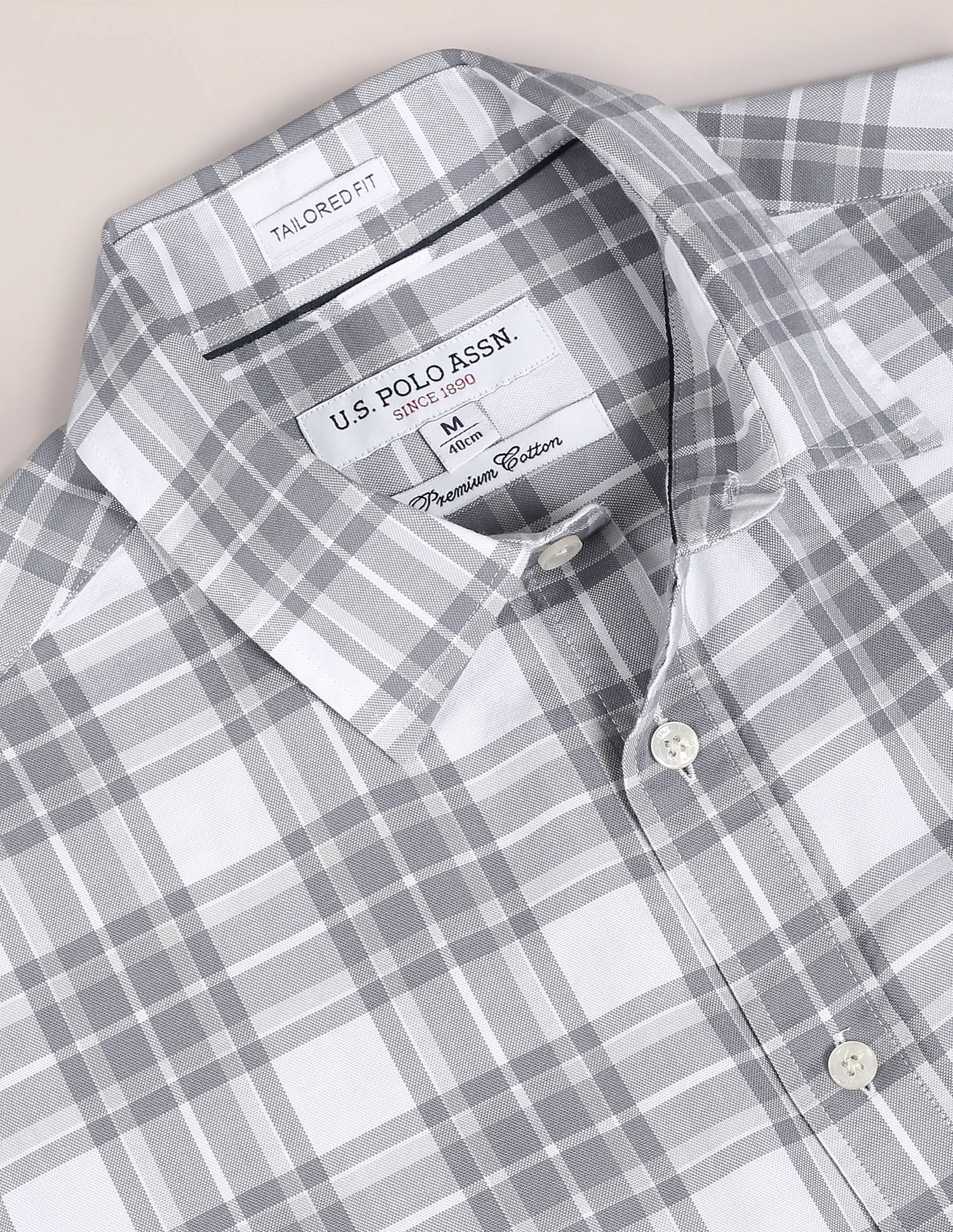 Premium Cotton Tartan Check Shirt - Image 2