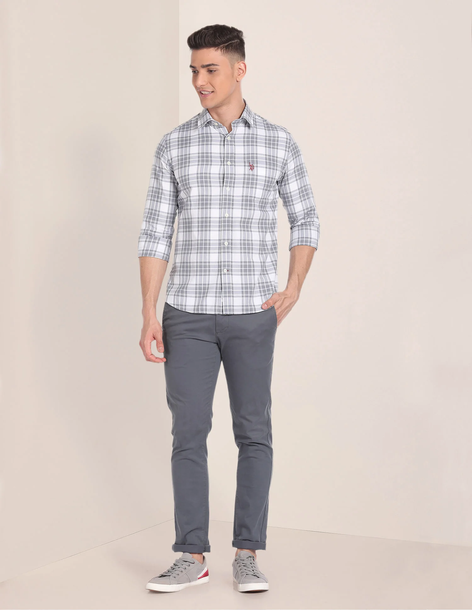 Premium Cotton Tartan Check Shirt - Image 3