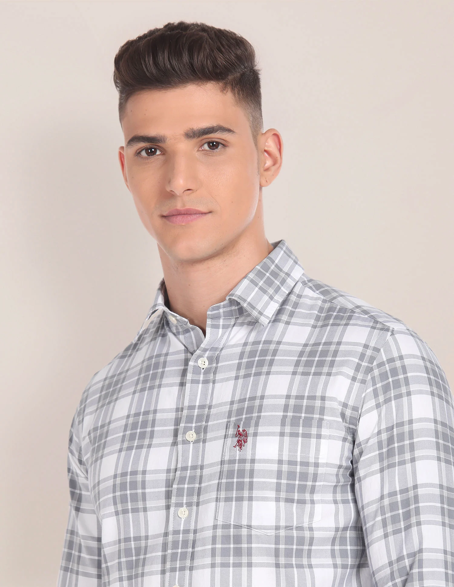 Premium Cotton Tartan Check Shirt - Image 7