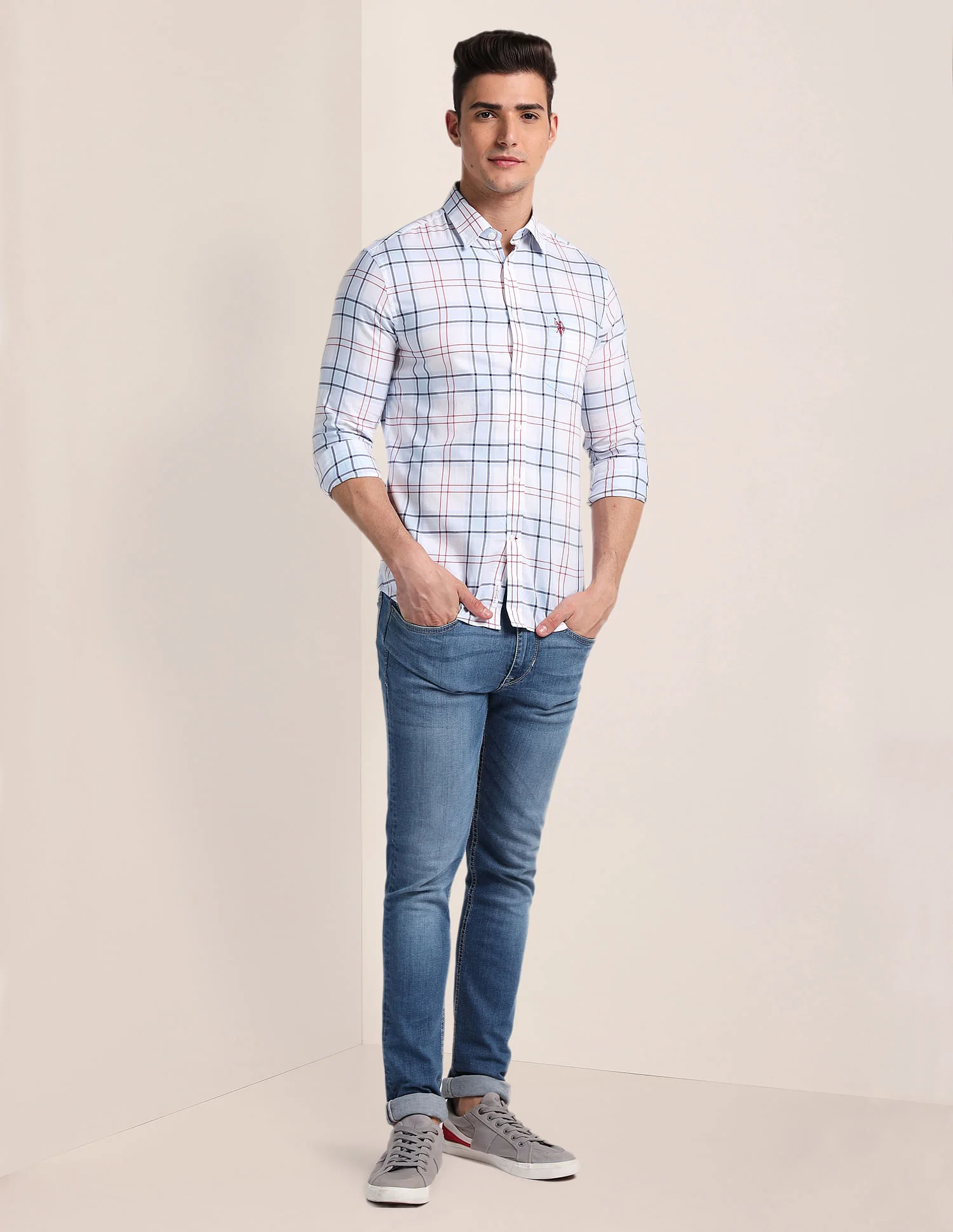 Premium Cotton Tartan Shirt - Image 3