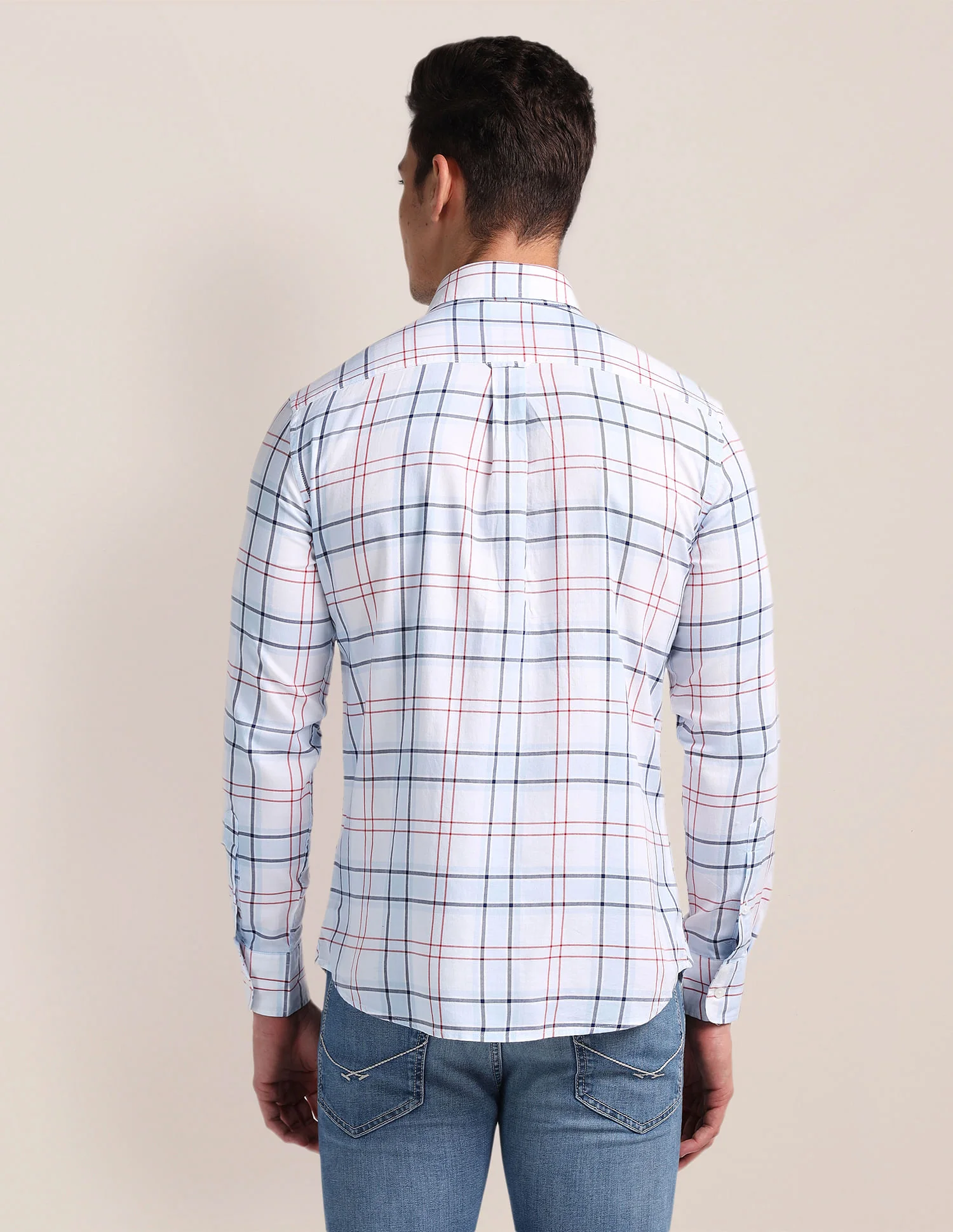Premium Cotton Tartan Shirt - Image 5