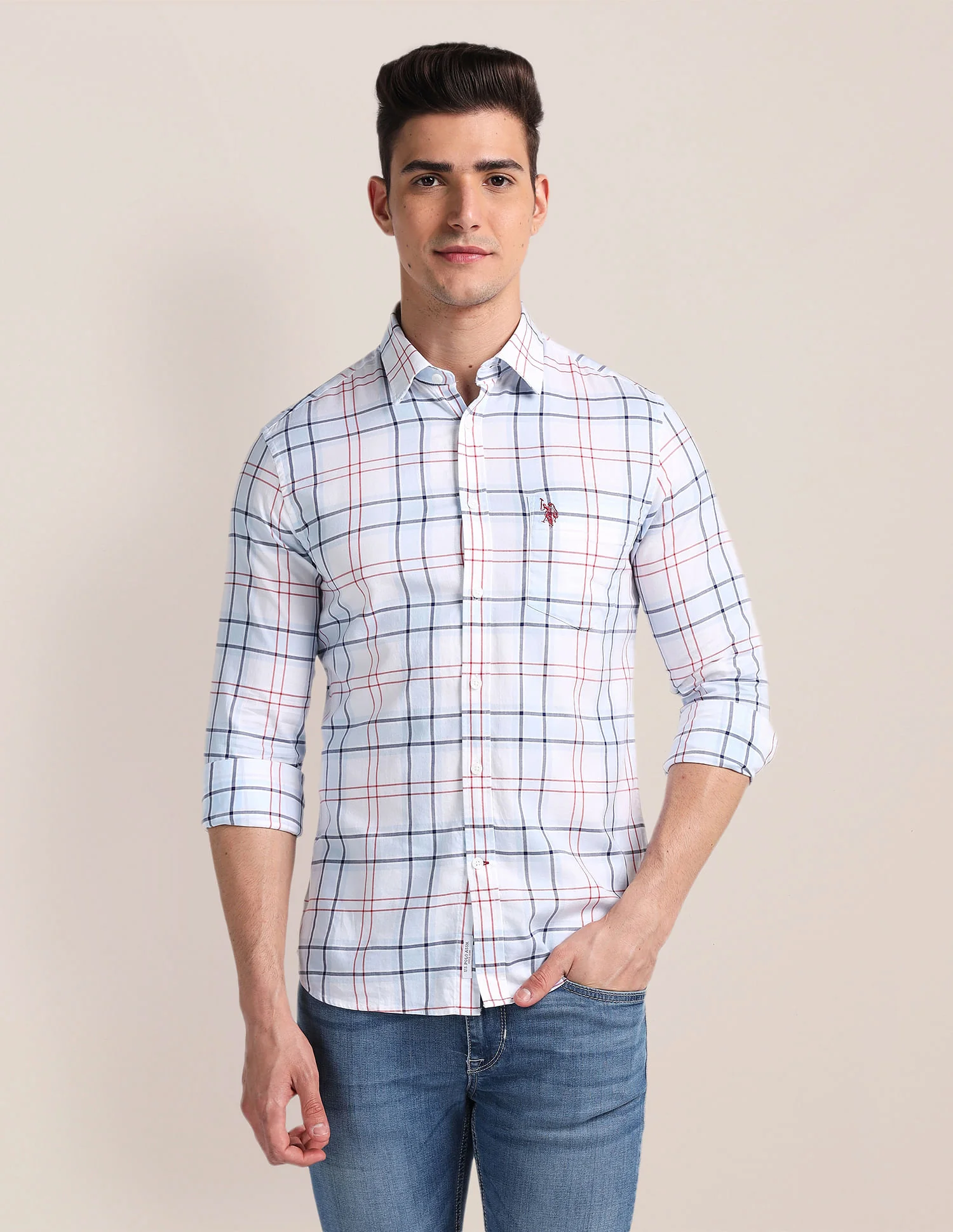 Premium Cotton Tartan Shirt - Image 6