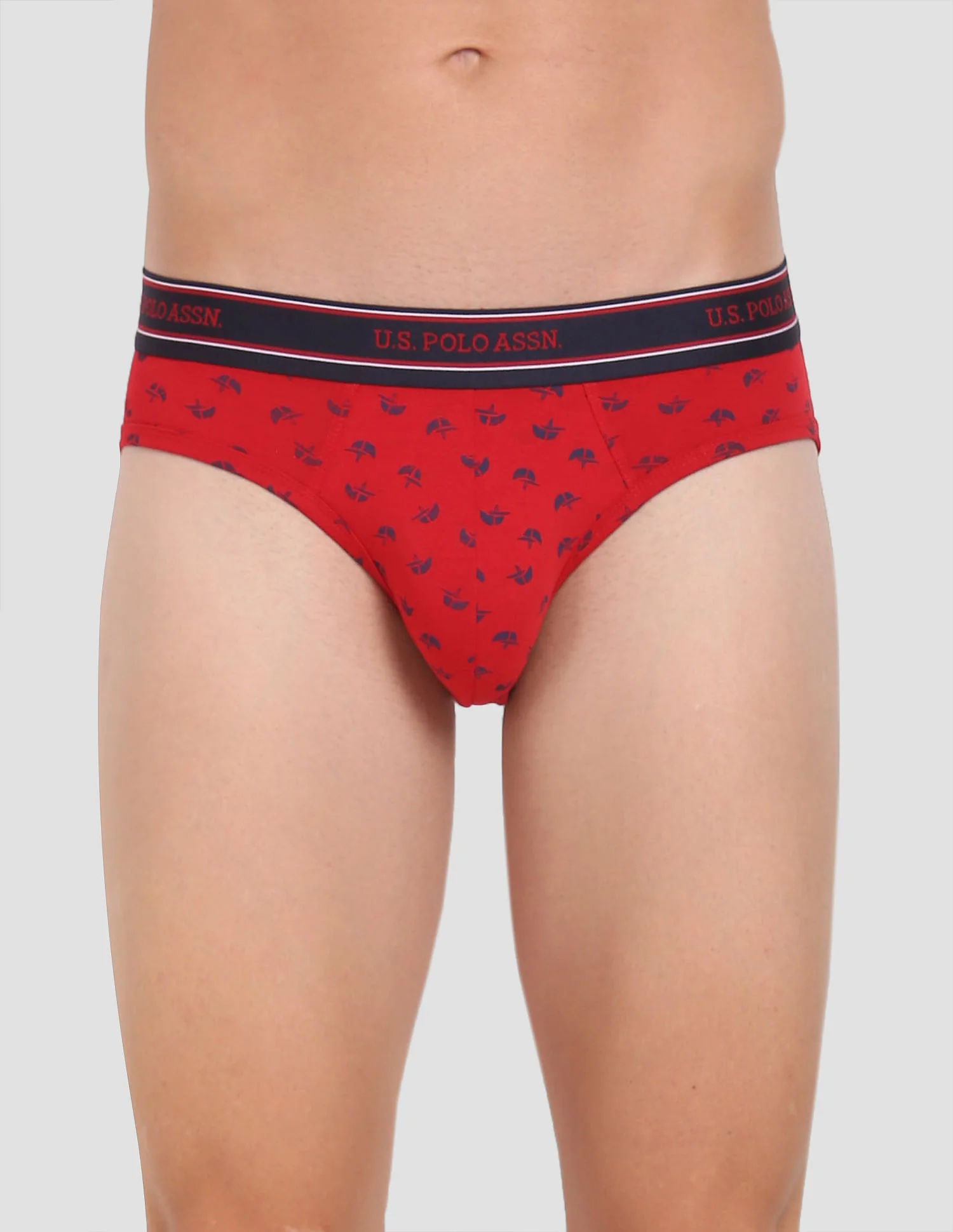 Printed Cotton Stretch Jersey I615 Briefs - Pack Of 1 - Image 6