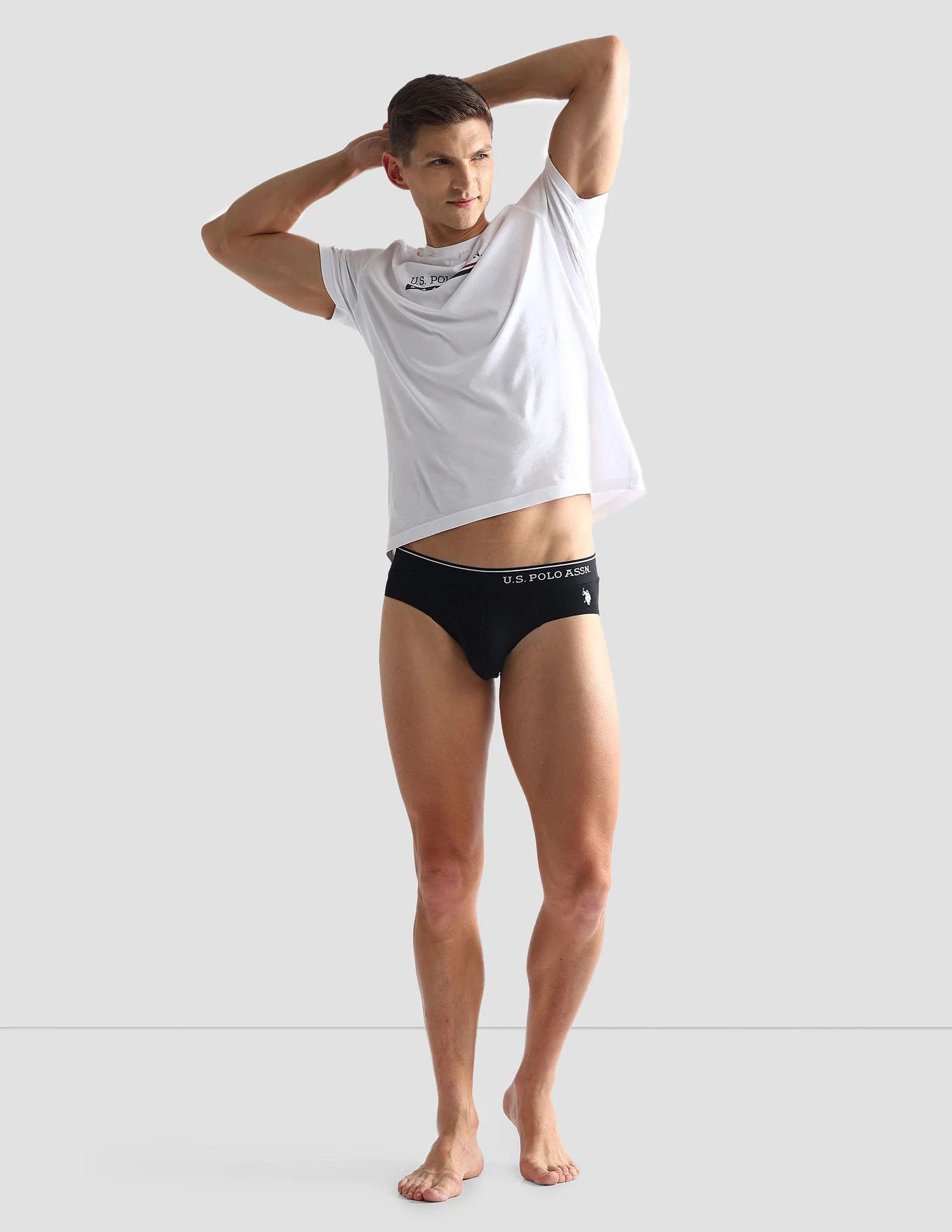 Pure Cotton Antibacterial OEB08 Briefs - Pack Of 2 - Image 3