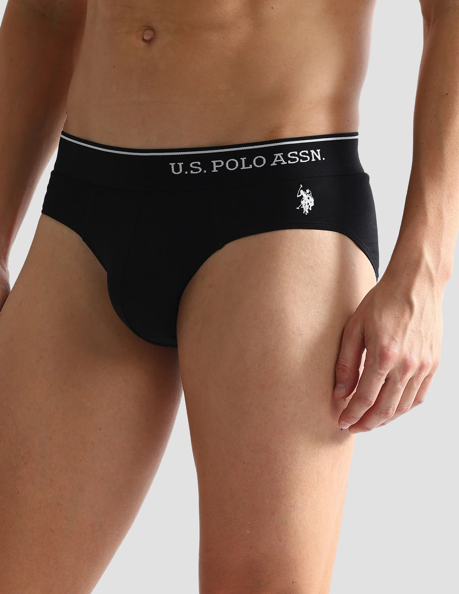 Pure Cotton Antibacterial OEB08 Briefs - Pack Of 2 - Image 5