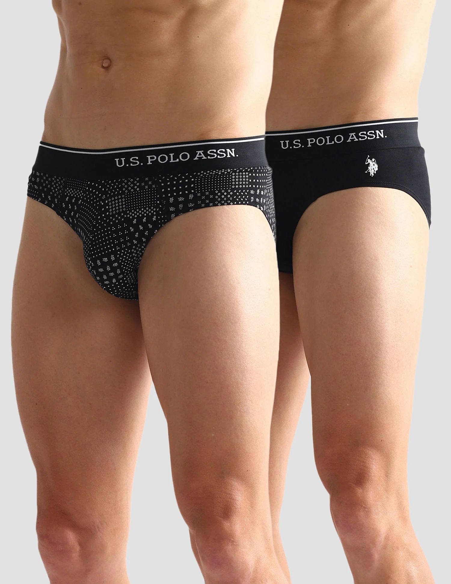 Pure Cotton Antibacterial OEB08 Briefs - Pack Of 2 - Image 6