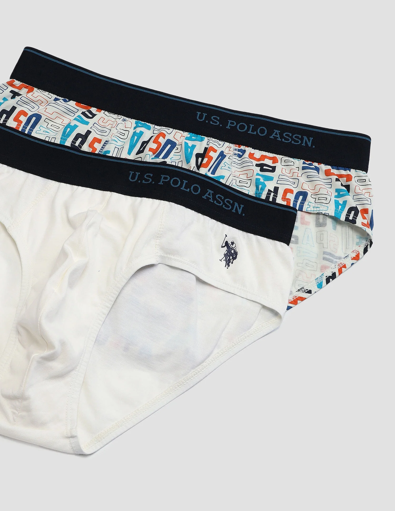 Pure Cotton Antibacterial OEB08 Briefs - Pack Of 2 - Image 2