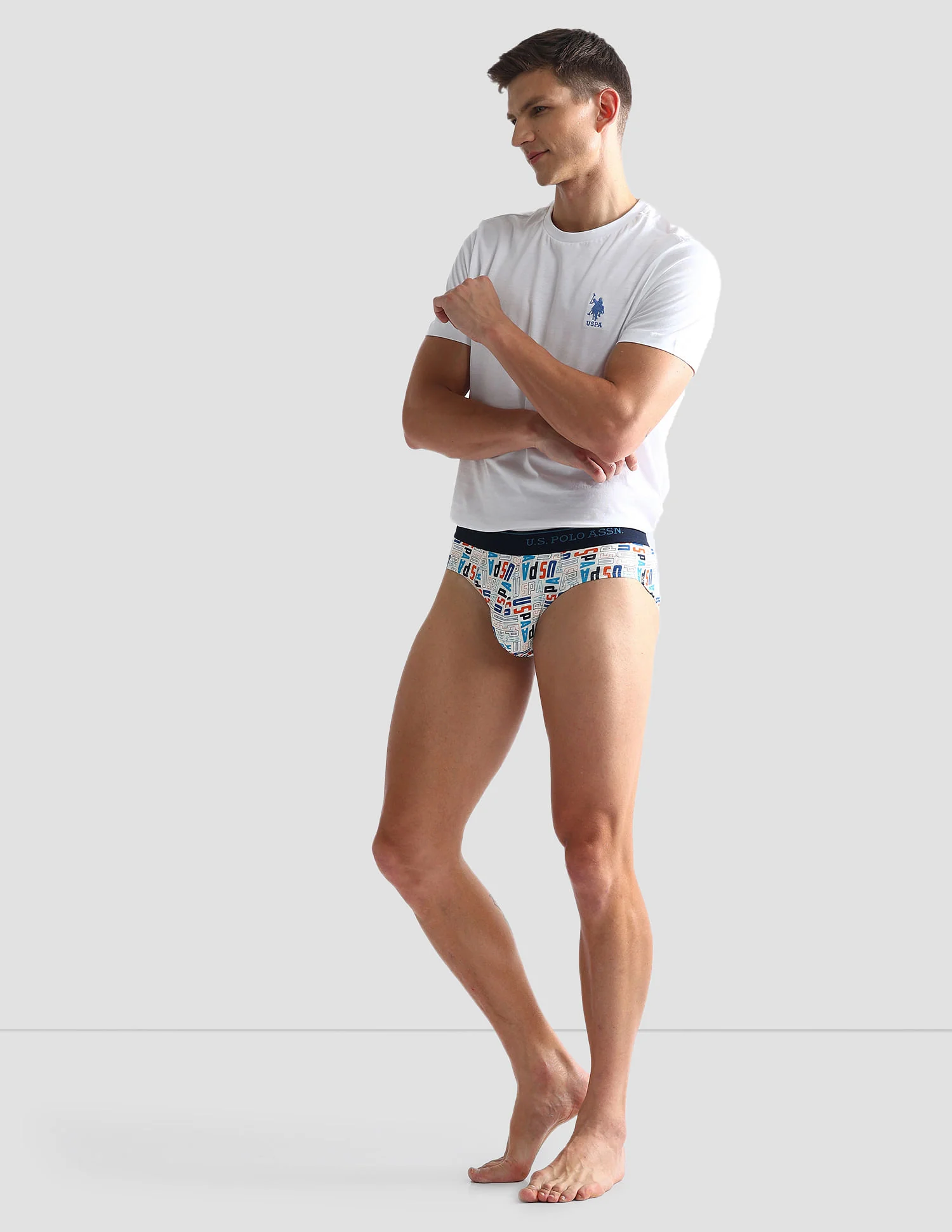 Pure Cotton Antibacterial OEB08 Briefs - Pack Of 2 - Image 3