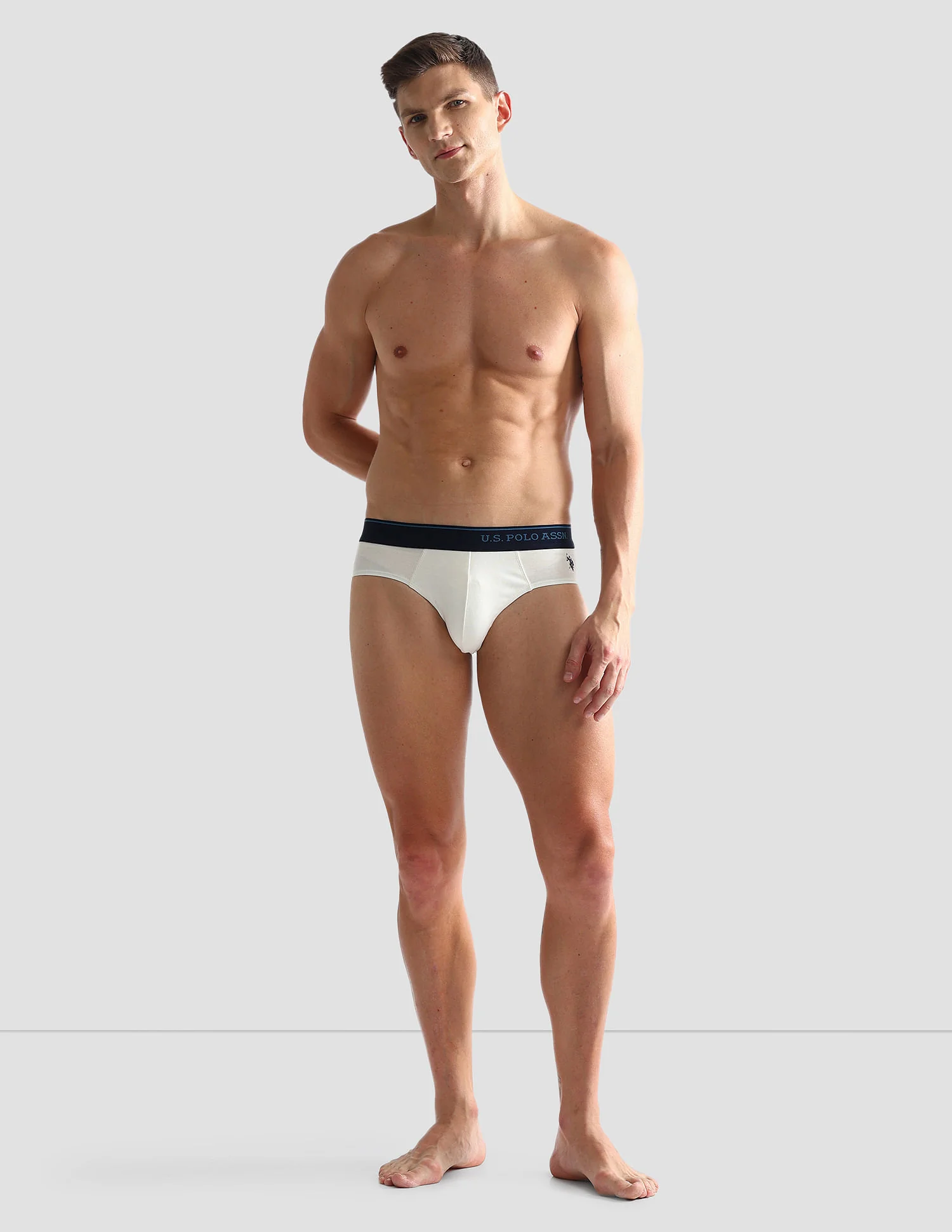 Pure Cotton Antibacterial OEB08 Briefs - Pack Of 2 - Image 4