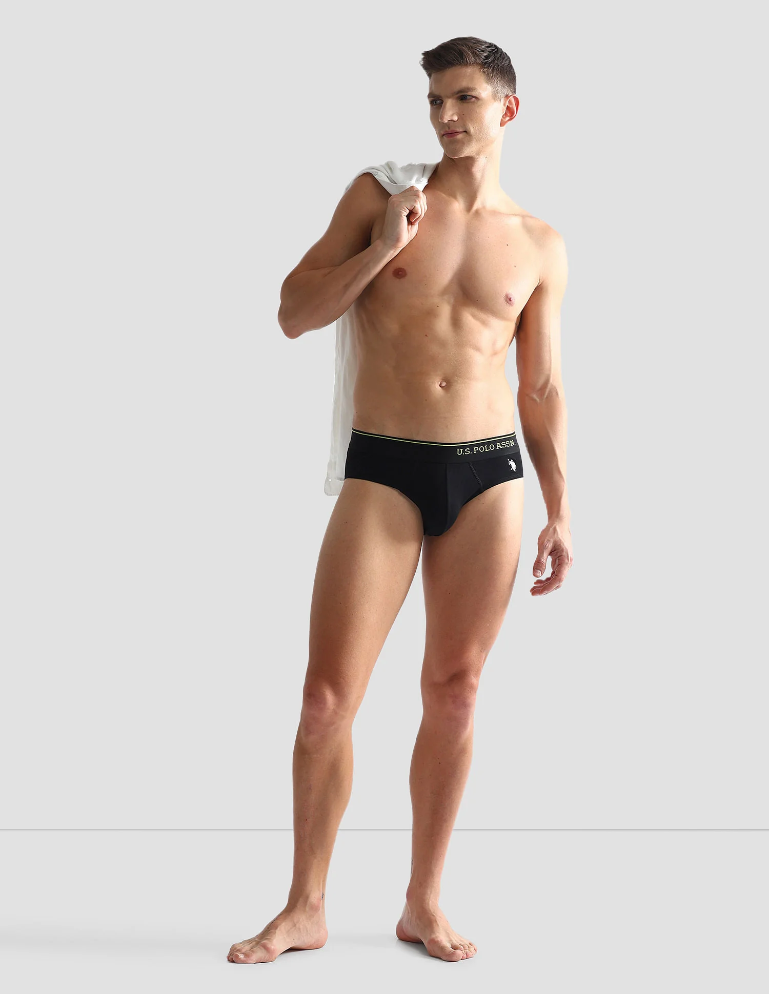 Pure Cotton Antibacterial OEB08 Briefs - Pack Of 2 - Image 3