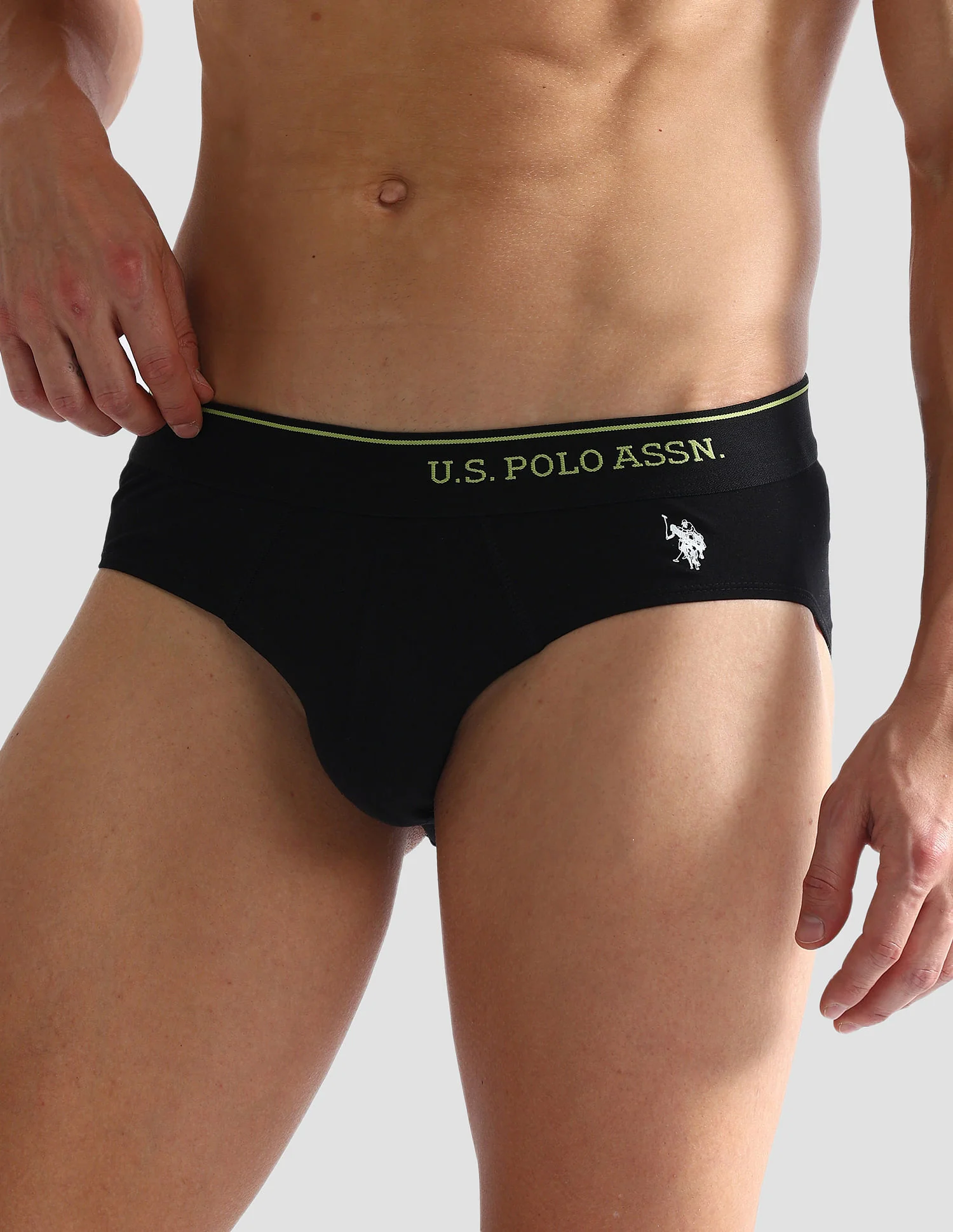 Pure Cotton Antibacterial OEB08 Briefs - Pack Of 2 - Image 5