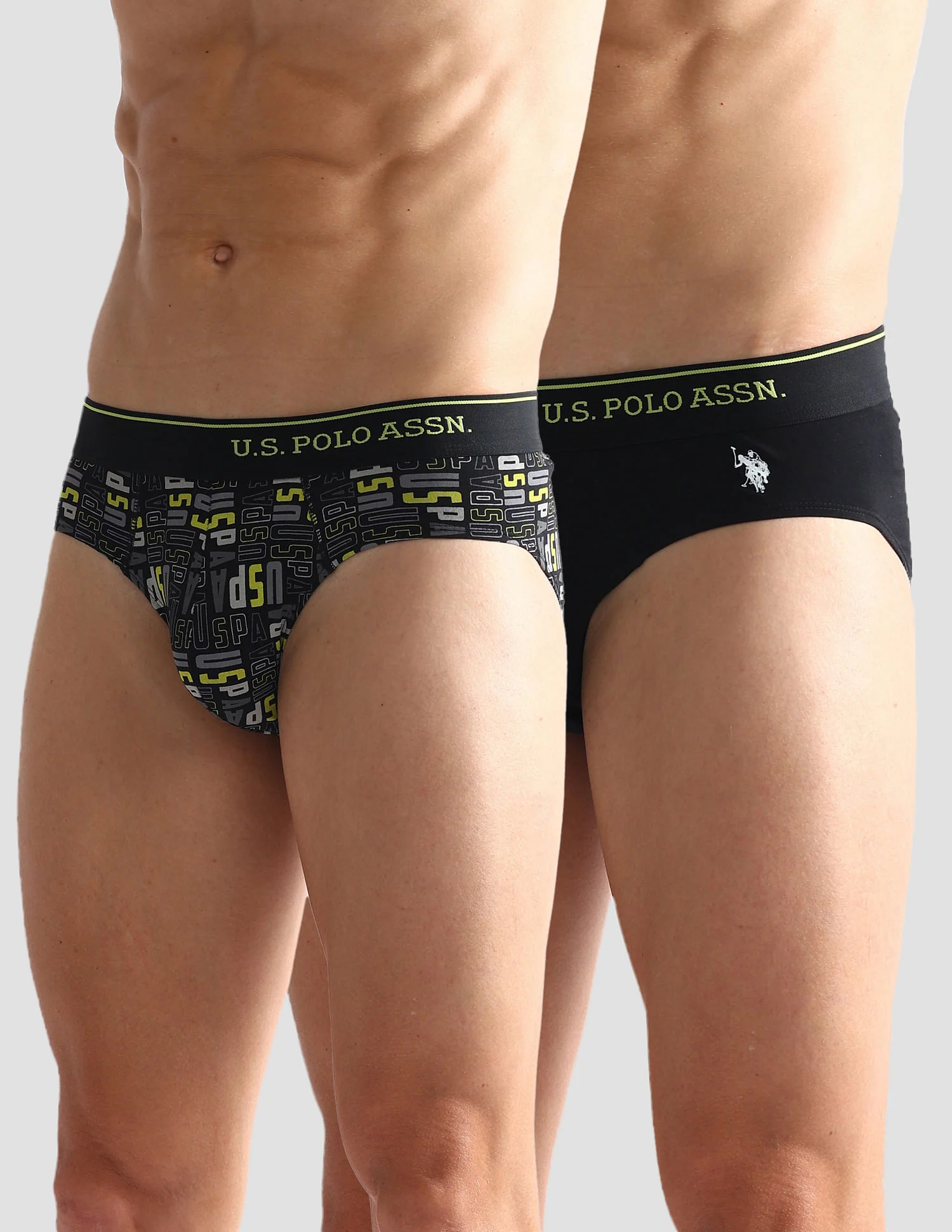 Pure Cotton Antibacterial OEB08 Briefs - Pack Of 2 - Image 6