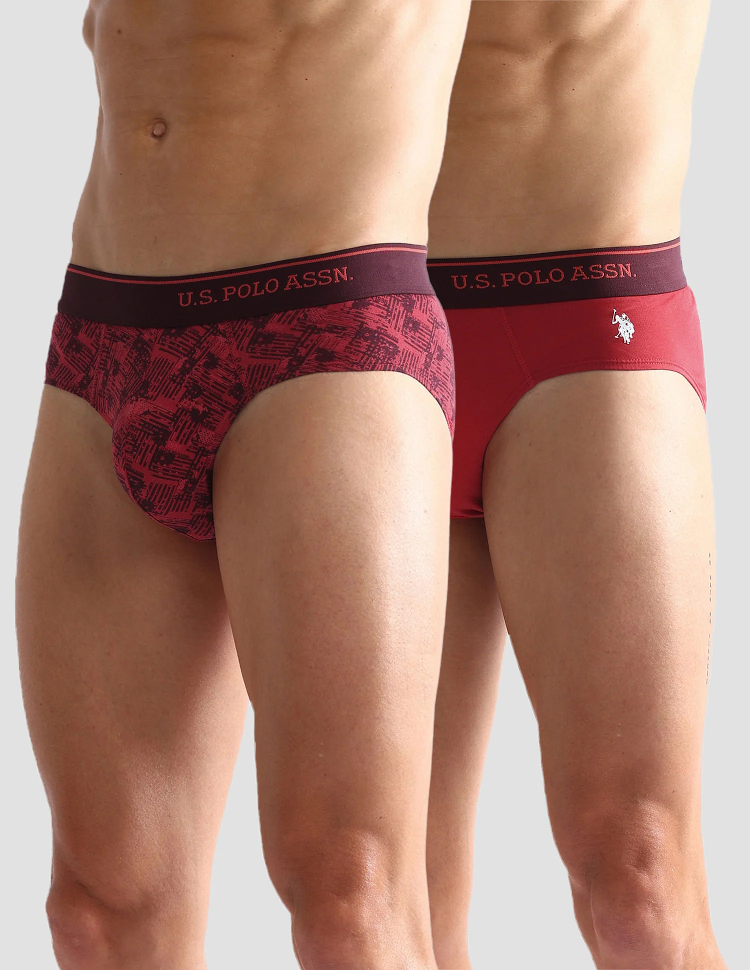 Pure Cotton Antibacterial OEB08 Briefs - Pack Of 2 - Image 6