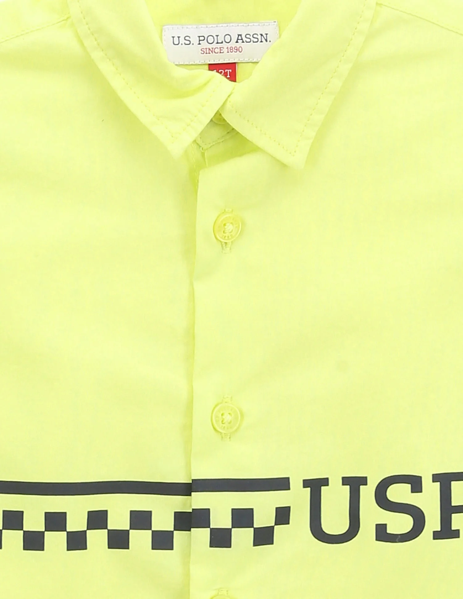 Pure Cotton Brand Print Shirt - Image 3