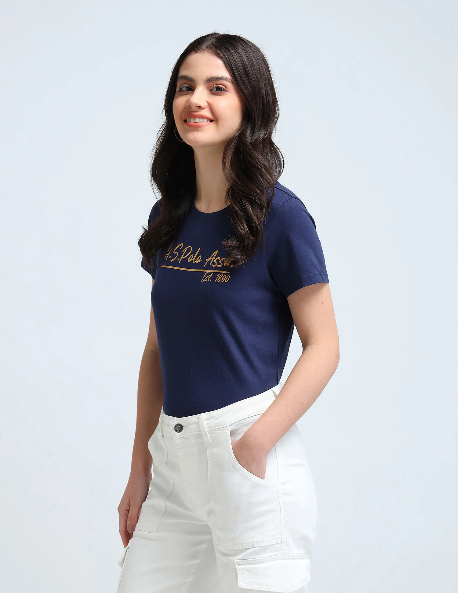 Pure Cotton Brand Print T-Shirt - Image 4