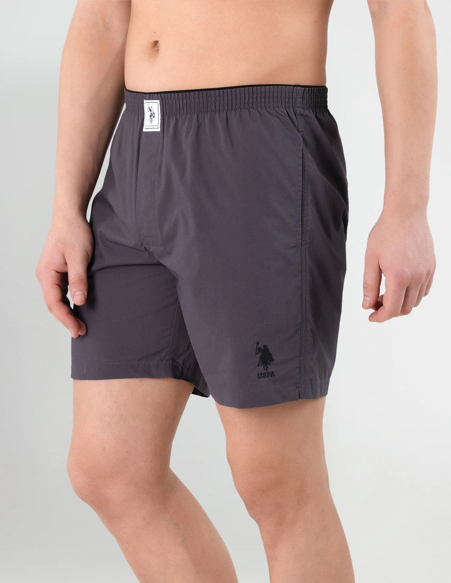Pure Cotton Brushed Elastic I108 Boxers - Pack Of 1 - Image 3