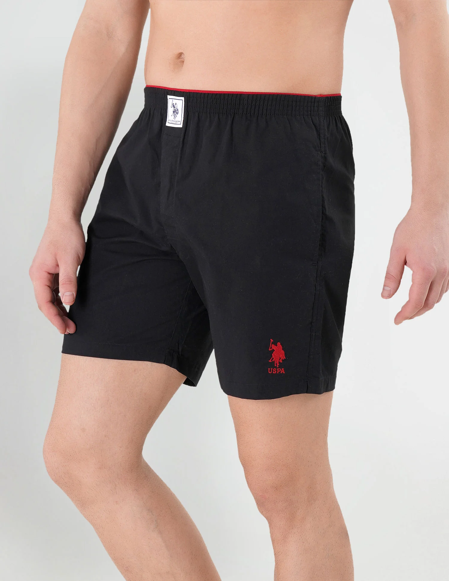 Pure Cotton Brushed Elastic I108 Boxers - Pack Of 1 - Image 3