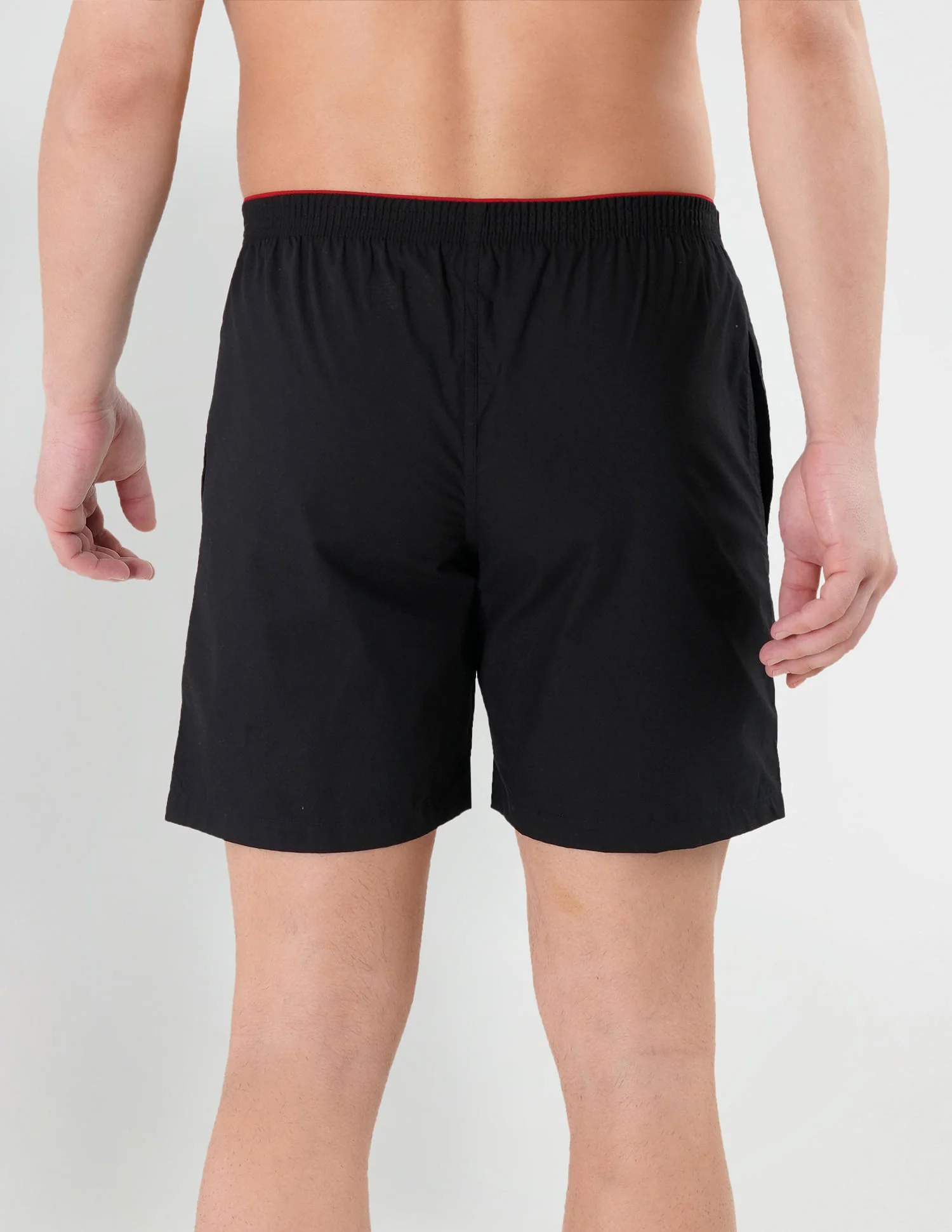 Pure Cotton Brushed Elastic I108 Boxers - Pack Of 1 - Image 4