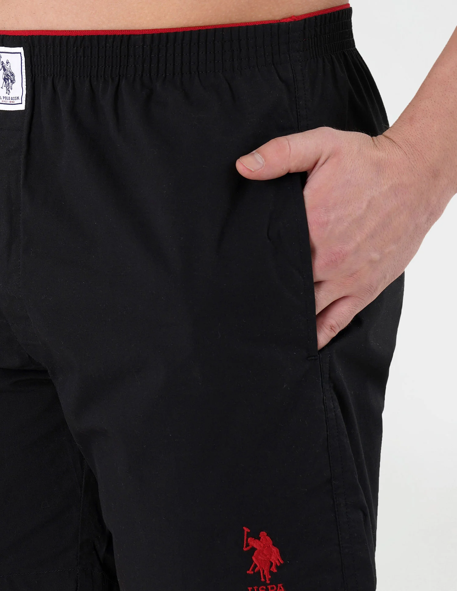 Pure Cotton Brushed Elastic I108 Boxers - Pack Of 1 - Image 5