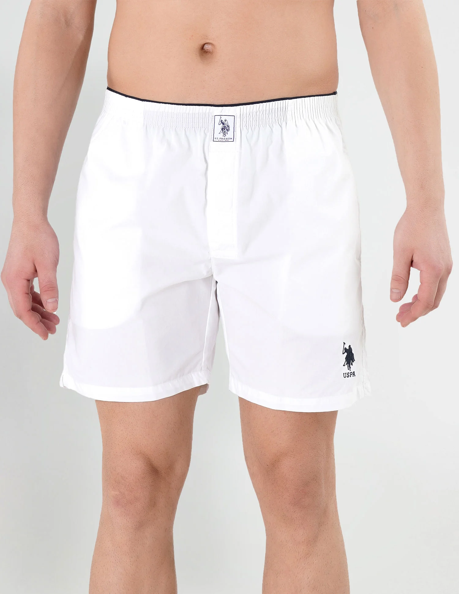 Pure Cotton Brushed Elastic I108 Boxers - Pack Of 1