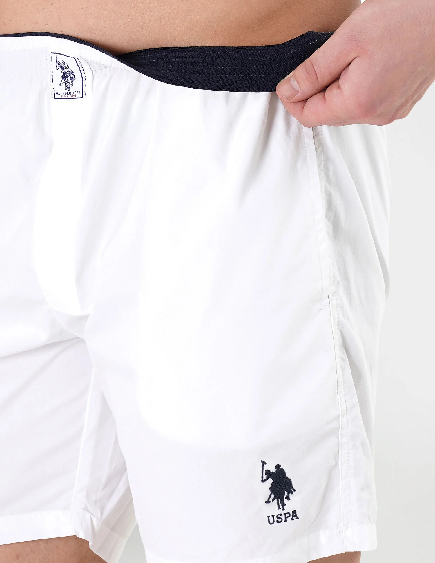 Pure Cotton Brushed Elastic I108 Boxers - Pack Of 1 - Image 7