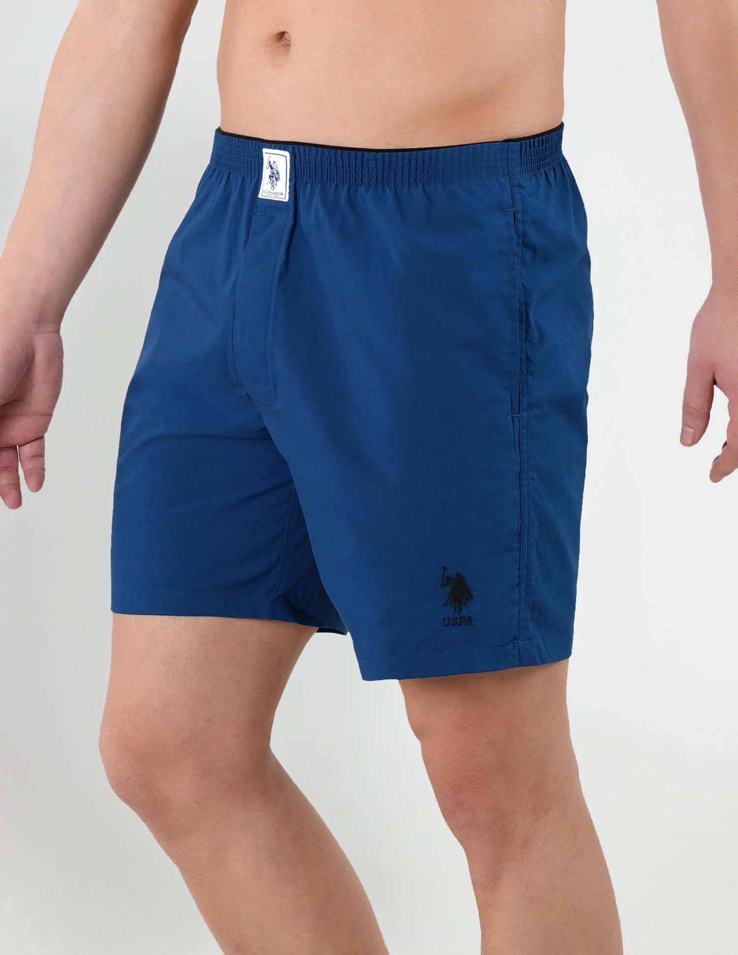 Pure Cotton Brushed Elastic I108 Boxers - Pack Of 1 - Image 3