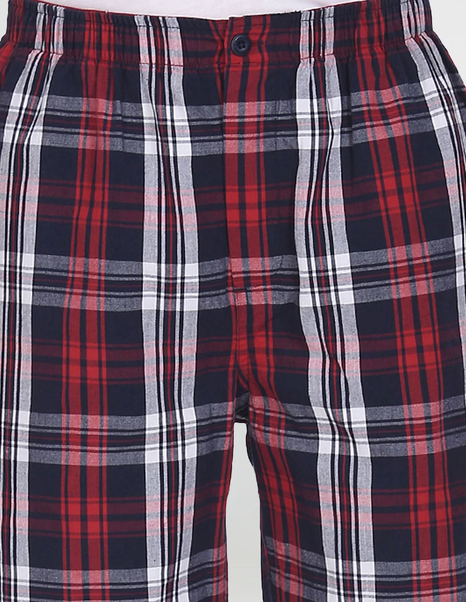 Pure Cotton Checked I692 Bermudas - Pack Of 1 - Image 4