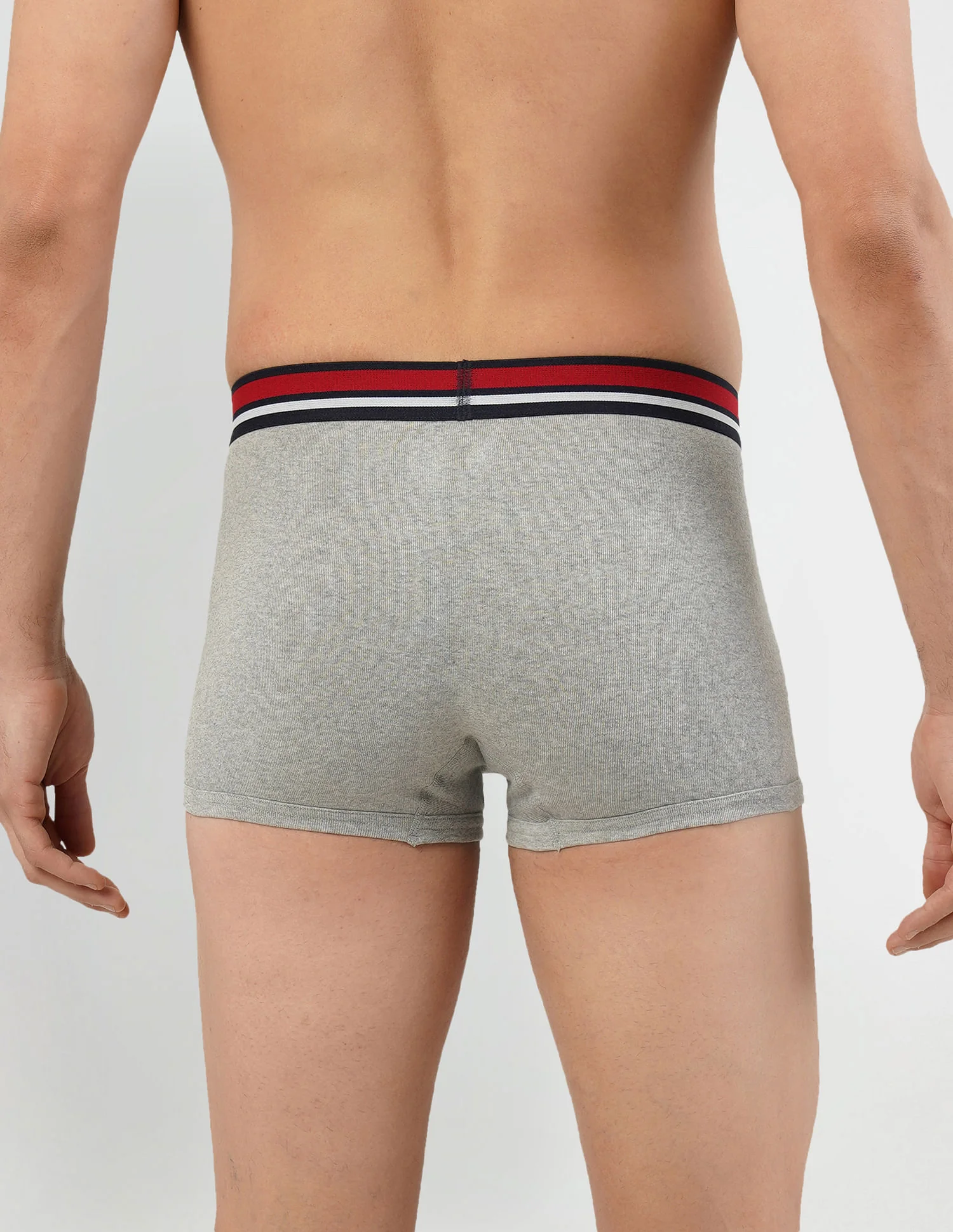 Pure Cotton Contrast Waist I641 Trunks - Pack Of 1 - Image 5