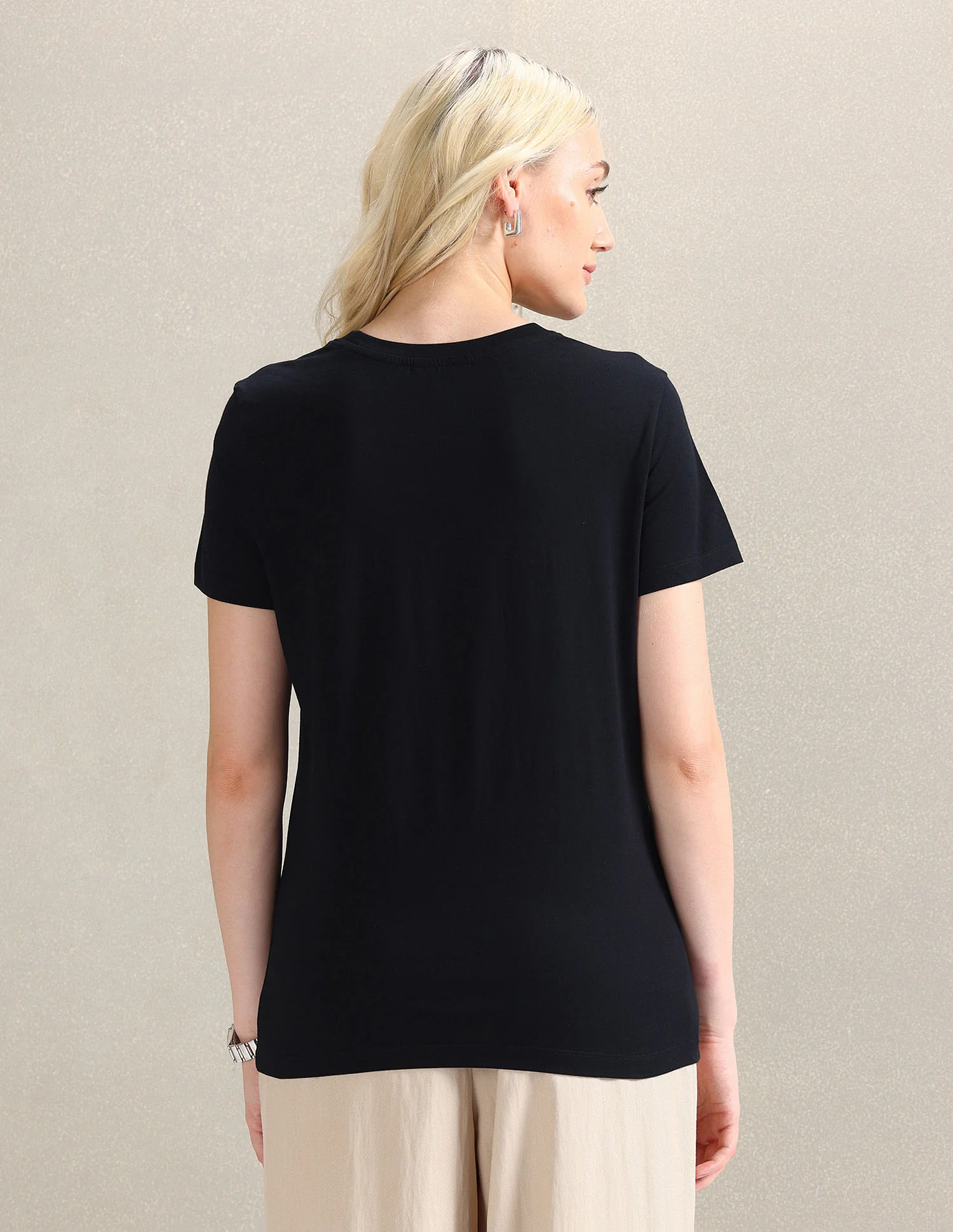 Pure Cotton Gel Print T-Shirt - Image 5