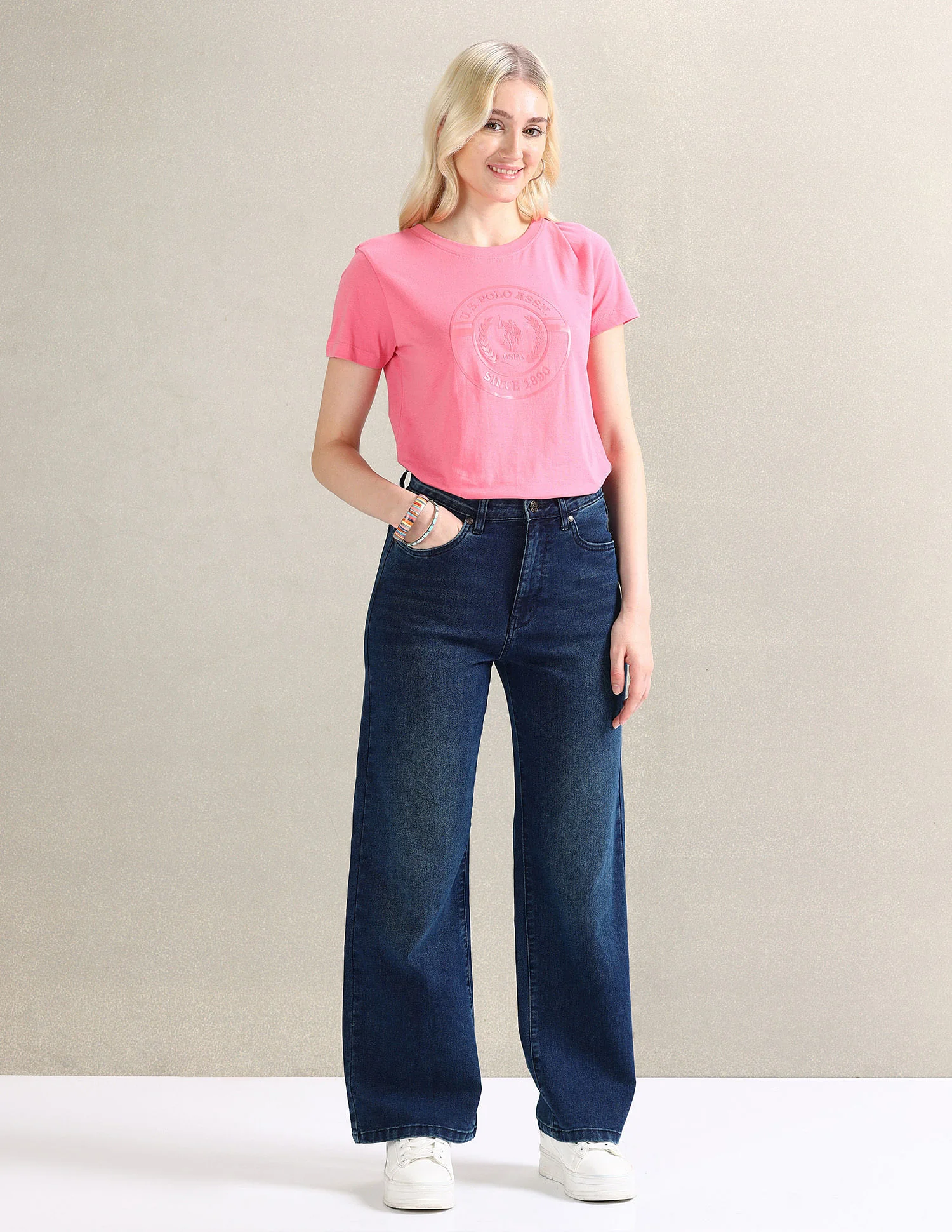Pure Cotton Gel Print T-Shirt - Image 3