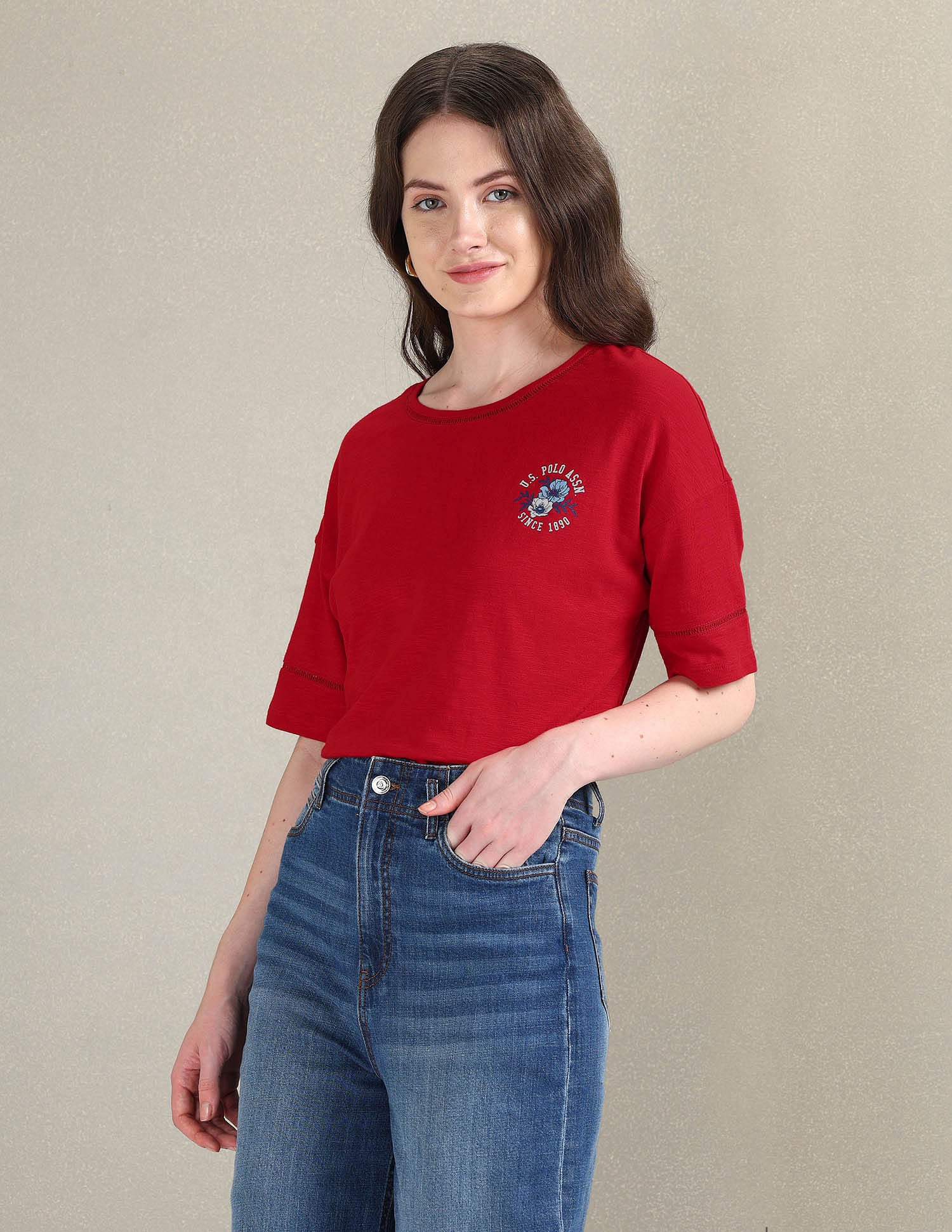 Pure Cotton Jersey Slub T-Shirt - Image 4