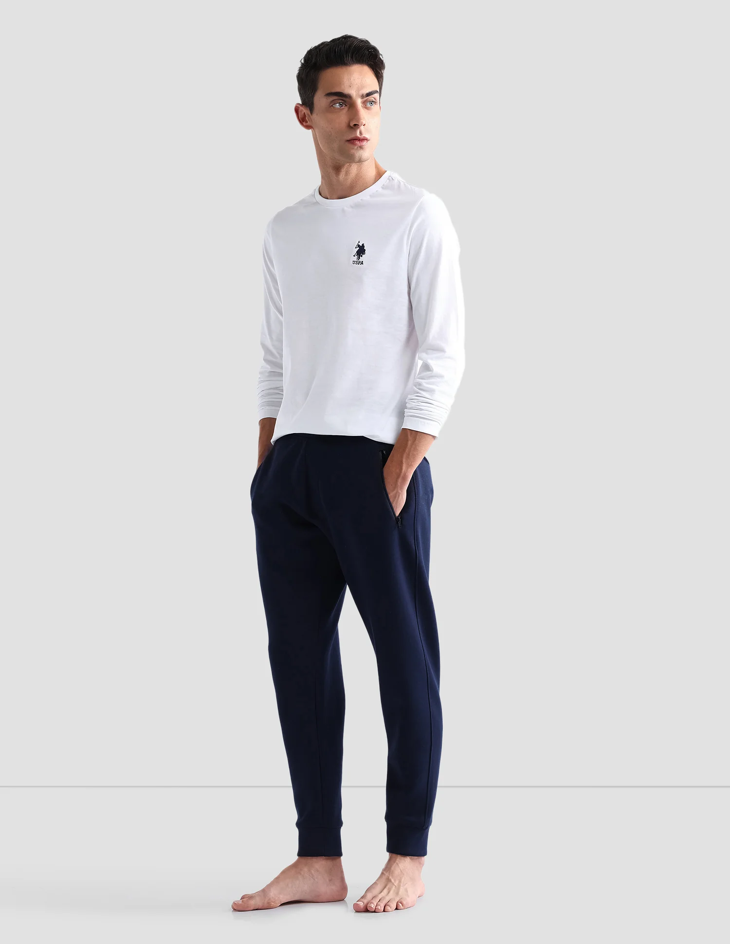 Pure Cotton Long Sleeve I693 Lounge T-Shirt - Pack Of 1 - Image 3