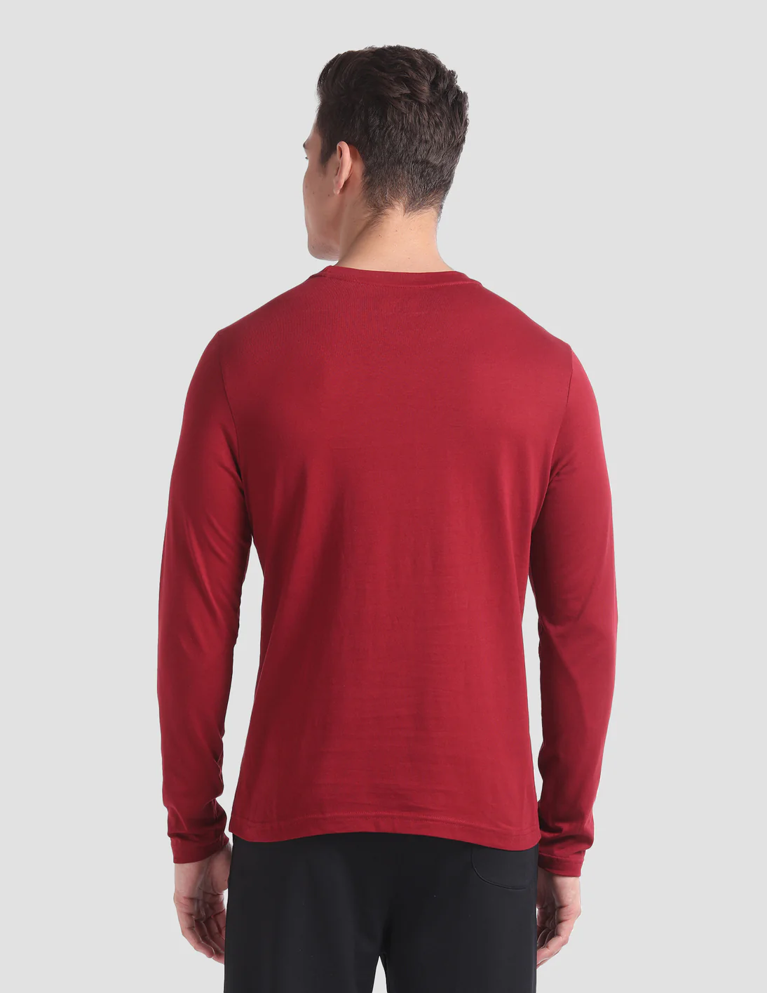 Pure Cotton Long Sleeve I693 Lounge T-Shirt - Pack Of 1 - Image 5