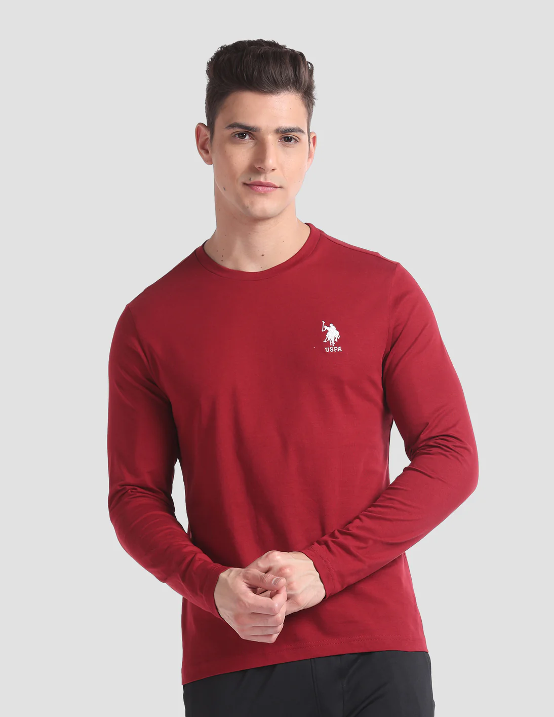 Pure Cotton Long Sleeve I693 Lounge T-Shirt - Pack Of 1 - Image 6