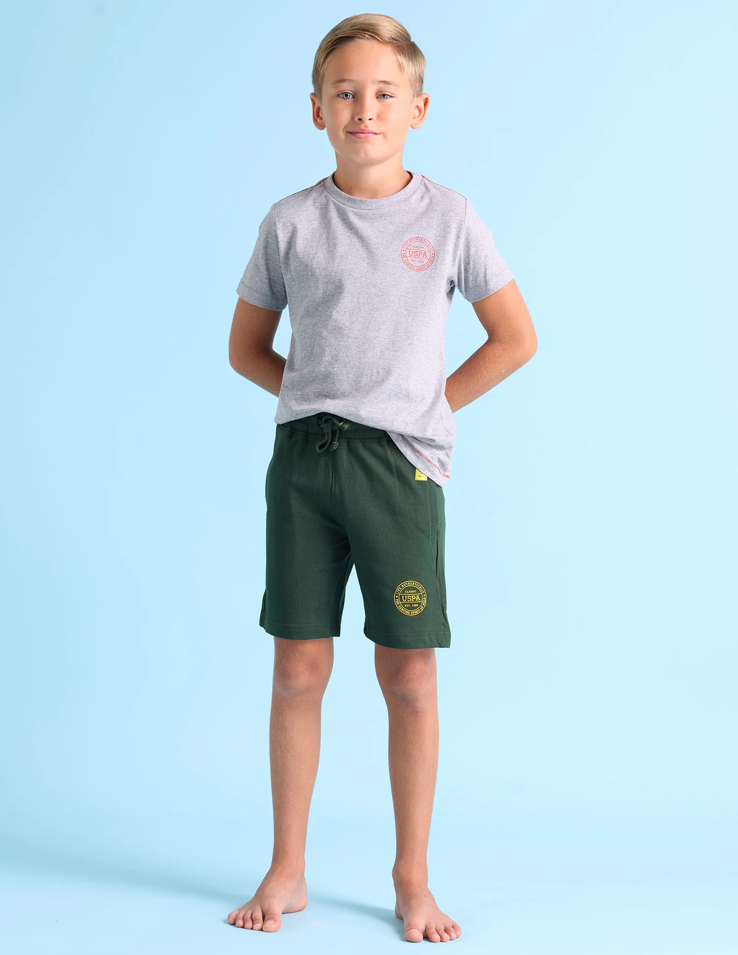 Pure Cotton Mid Rise IKSA Shorts - Pack Of 1 - Image 3
