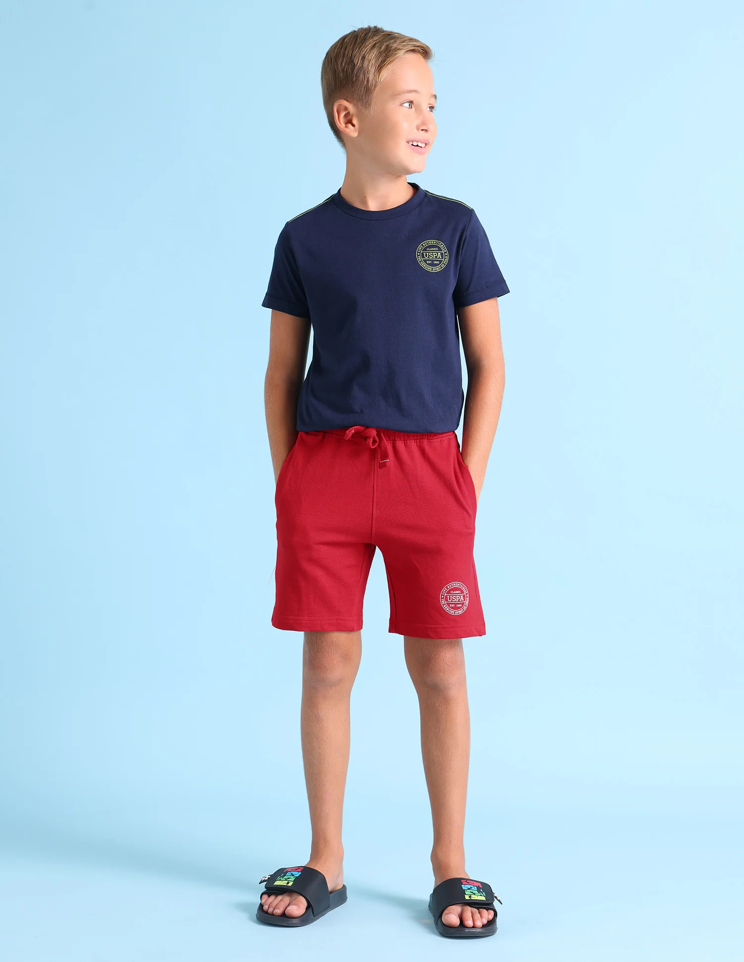 Pure Cotton Mid Rise IKSA Shorts - Pack Of 1 - Image 3