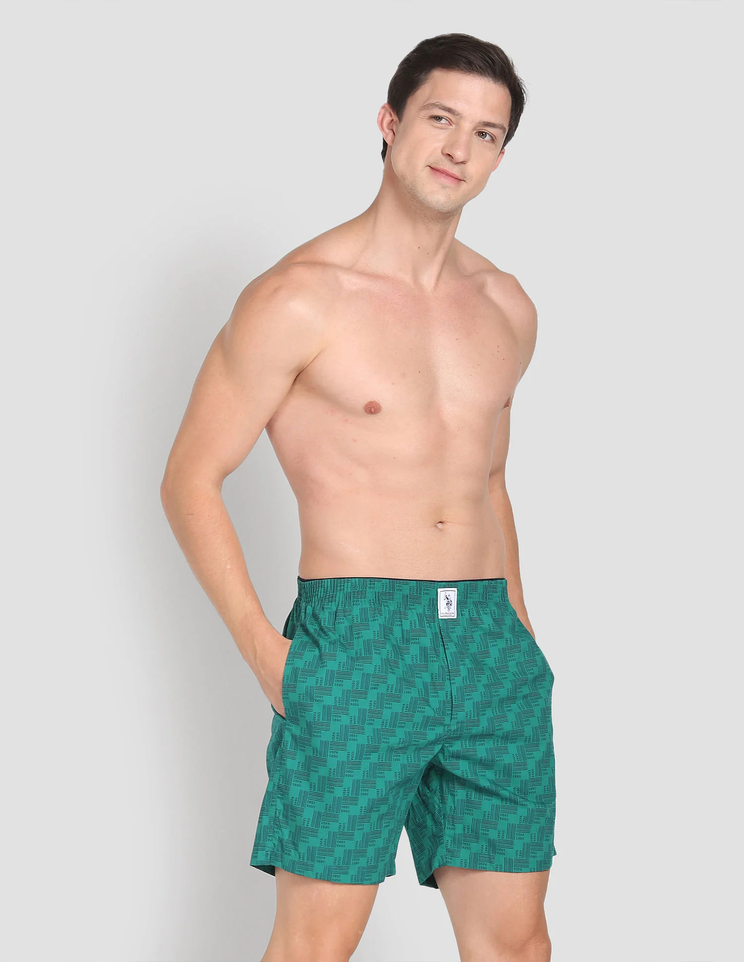Pure Cotton Printed I600 Boxers - Pack Of 1