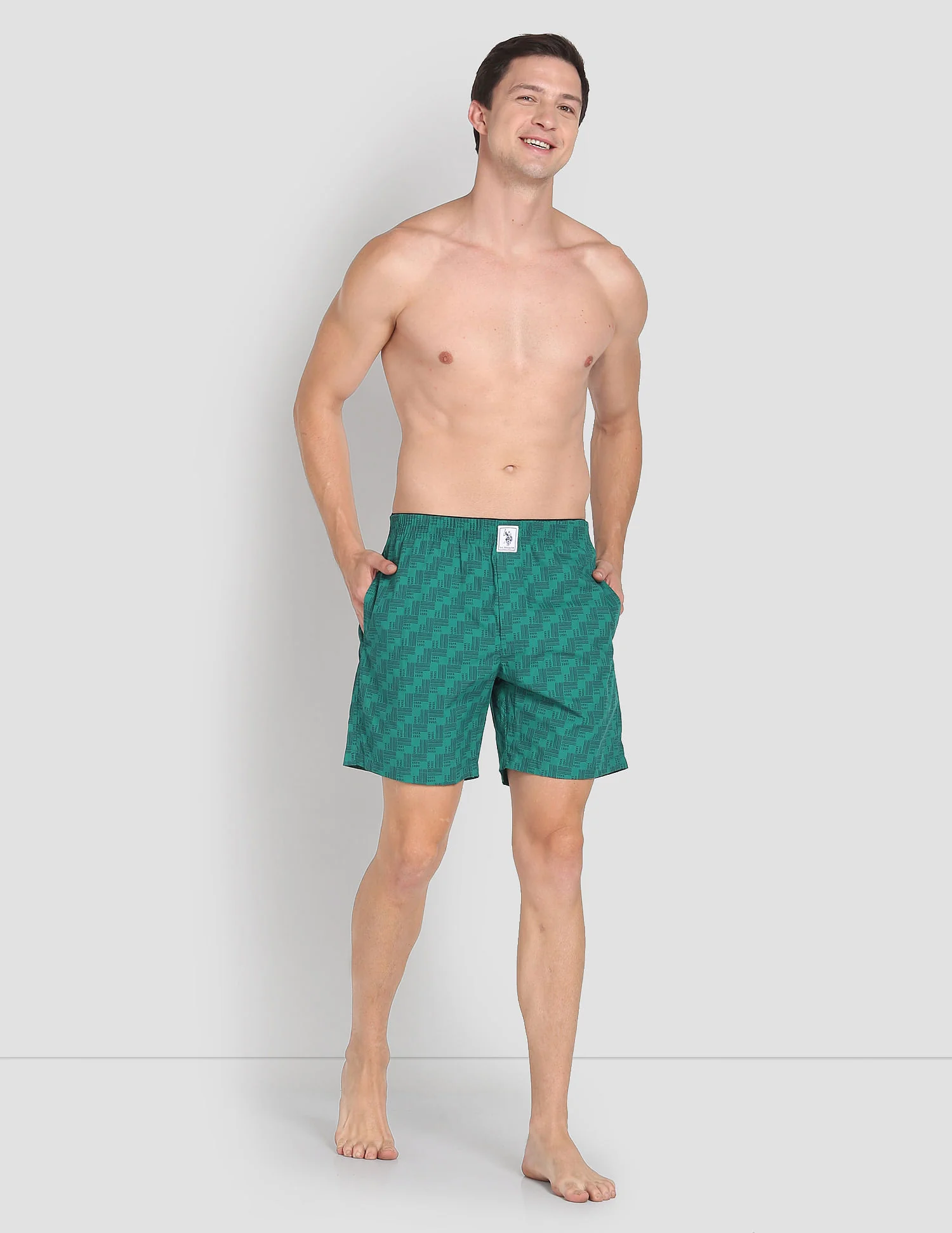 Pure Cotton Printed I600 Boxers - Pack Of 1 - Image 3