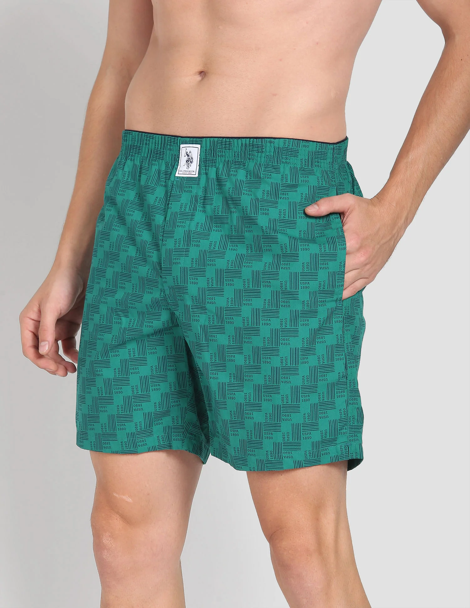 Pure Cotton Printed I600 Boxers - Pack Of 1 - Image 4