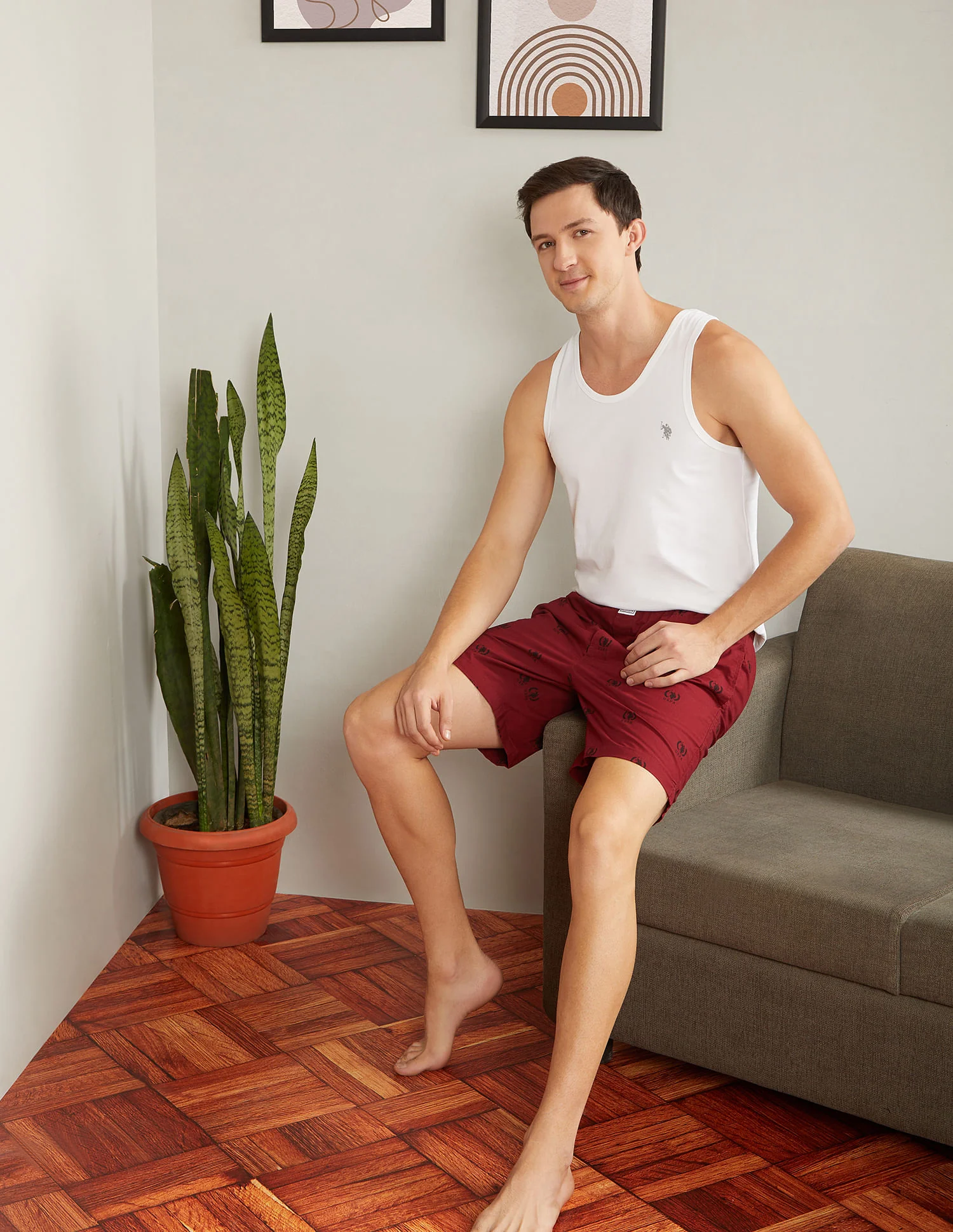Pure Cotton Printed I600 Boxers - Pack Of 1 - Image 8