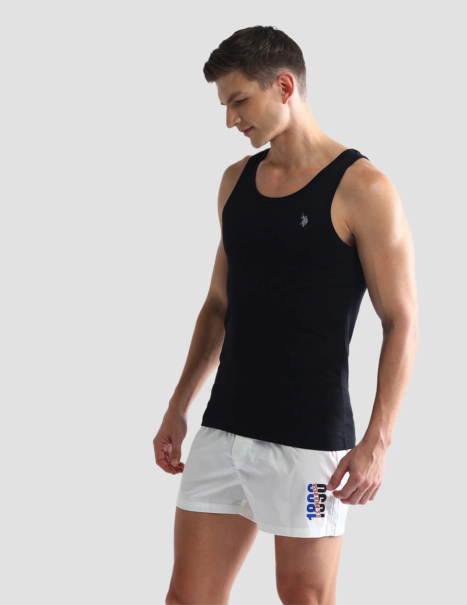Pure Cotton Ribbed EV006 Vest - Pack Of 2 - Image 5