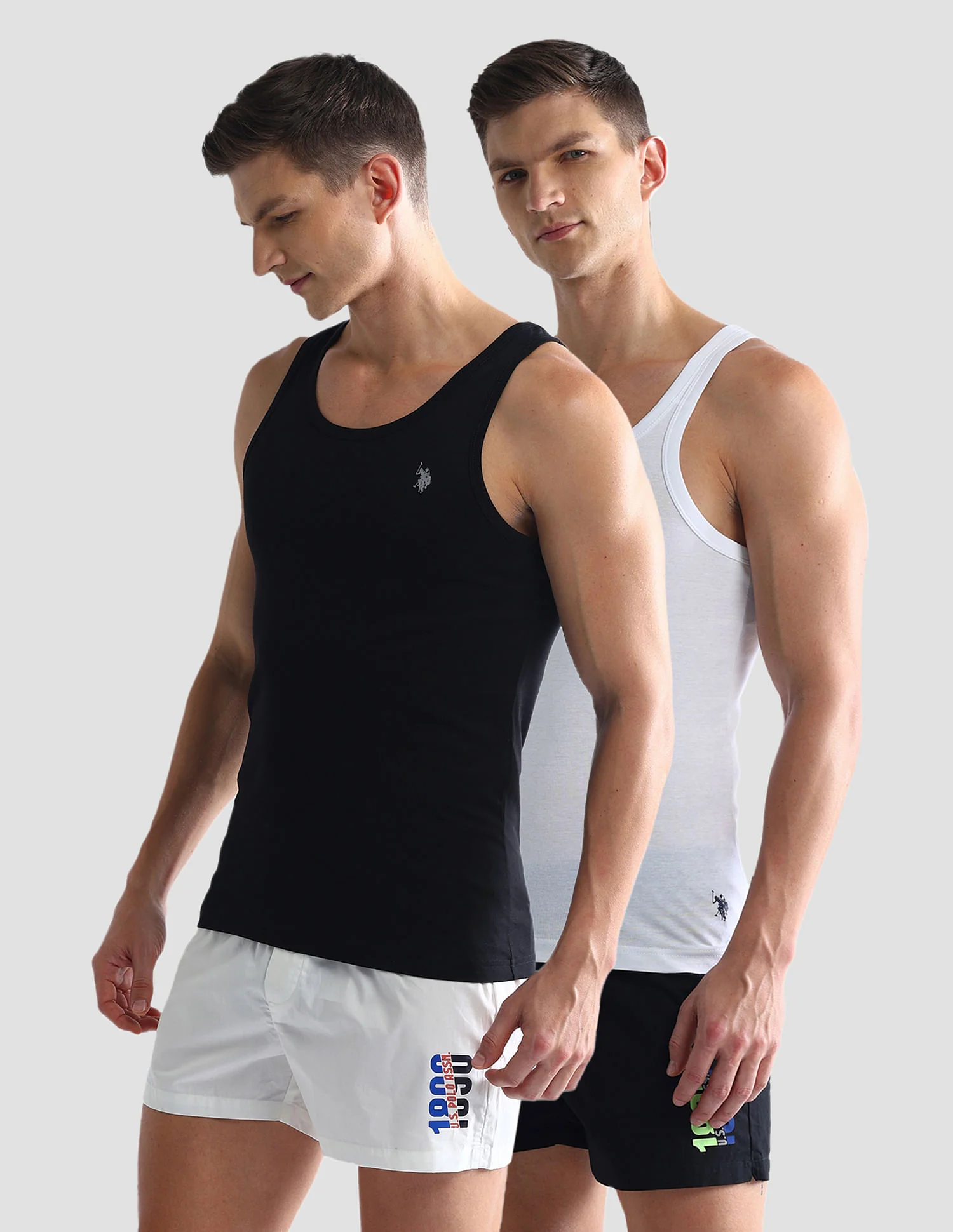 Pure Cotton Ribbed EV006 Vest - Pack Of 2 - Image 6
