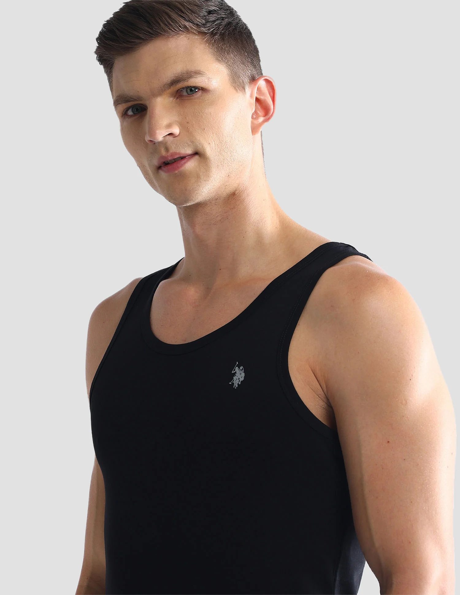 Pure Cotton Ribbed EV006 Vest - Pack Of 2 - Image 8