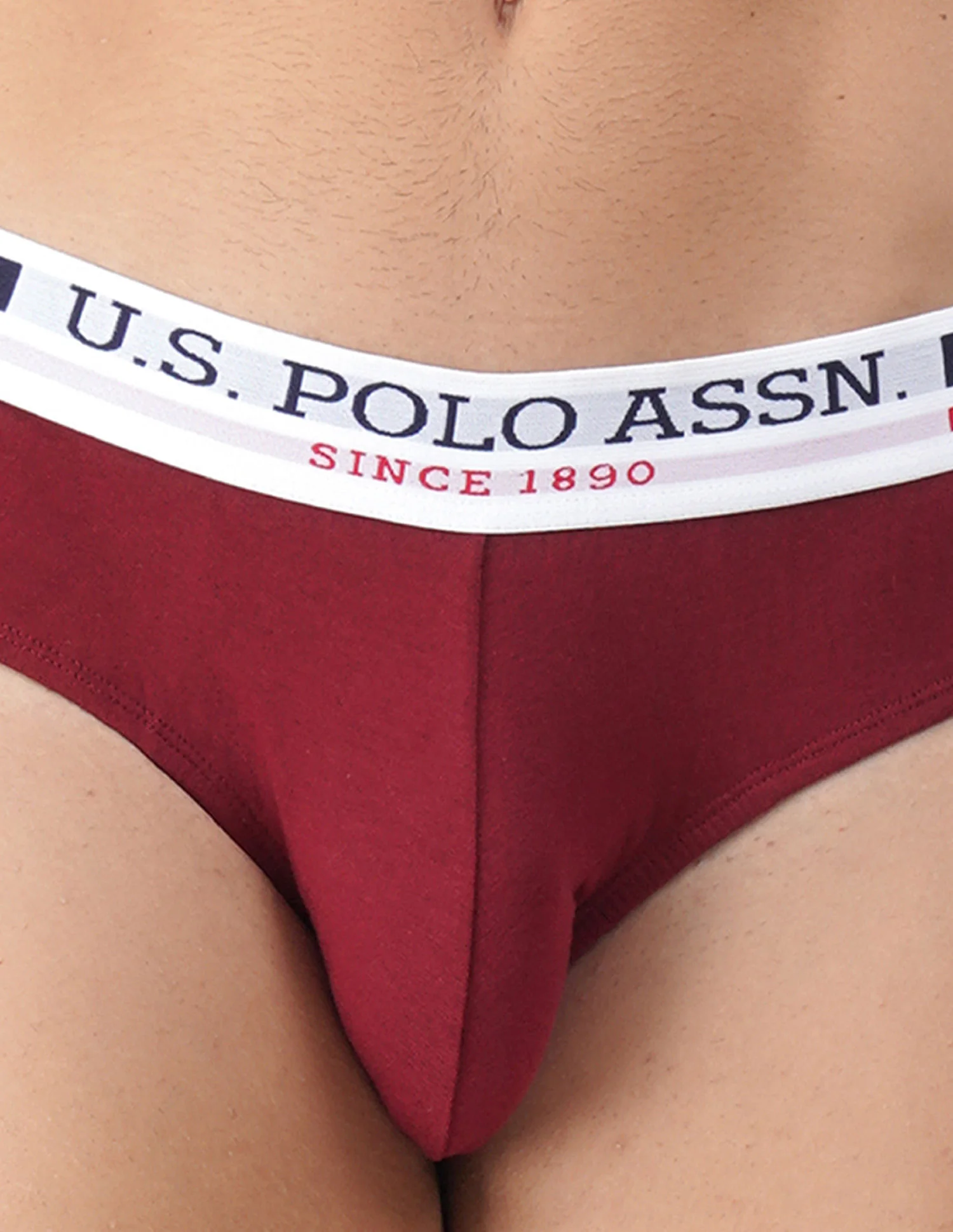 Pure Cotton Solid I006 Briefs - Pack Of 2 - Image 4