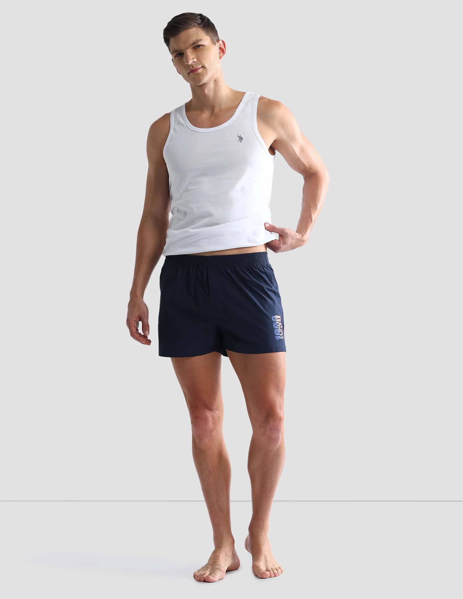Pure Cotton Solid OEX03 Boxers - Pack Of 1 - Image 3